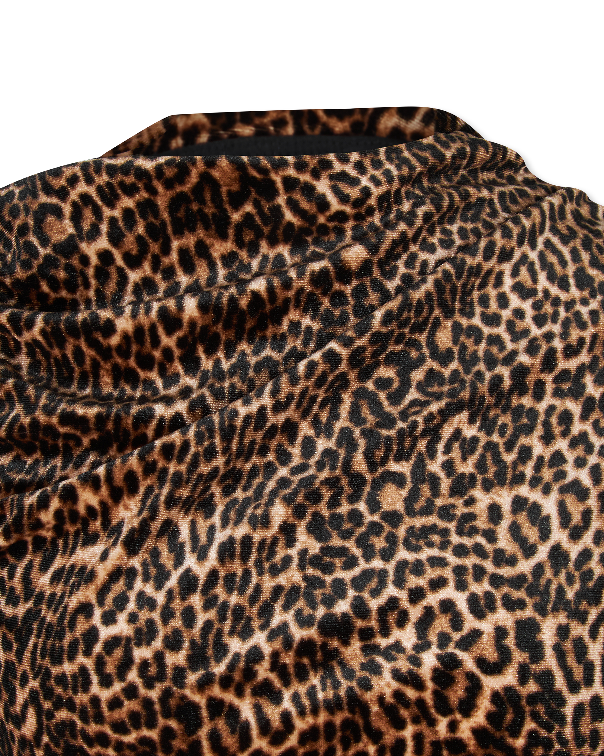 Velvet High Neck Maxi Dress