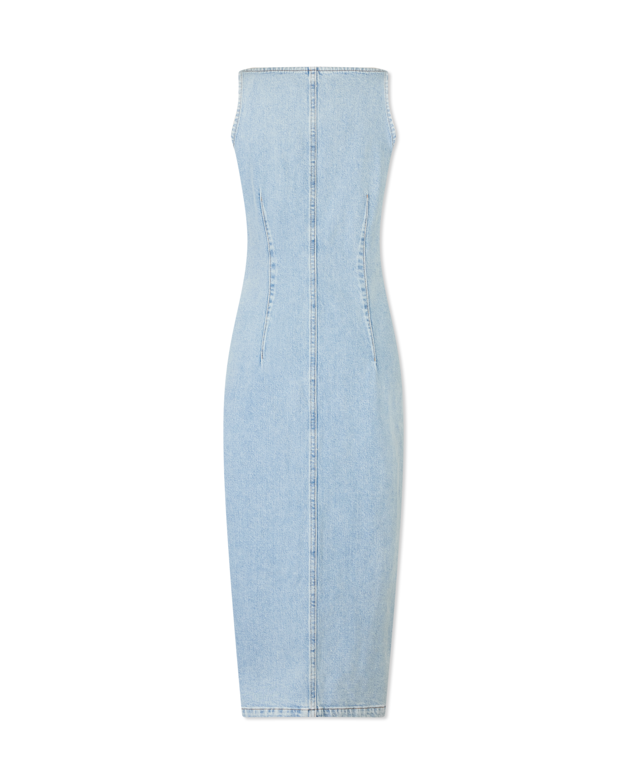 Button Front Midi Dress