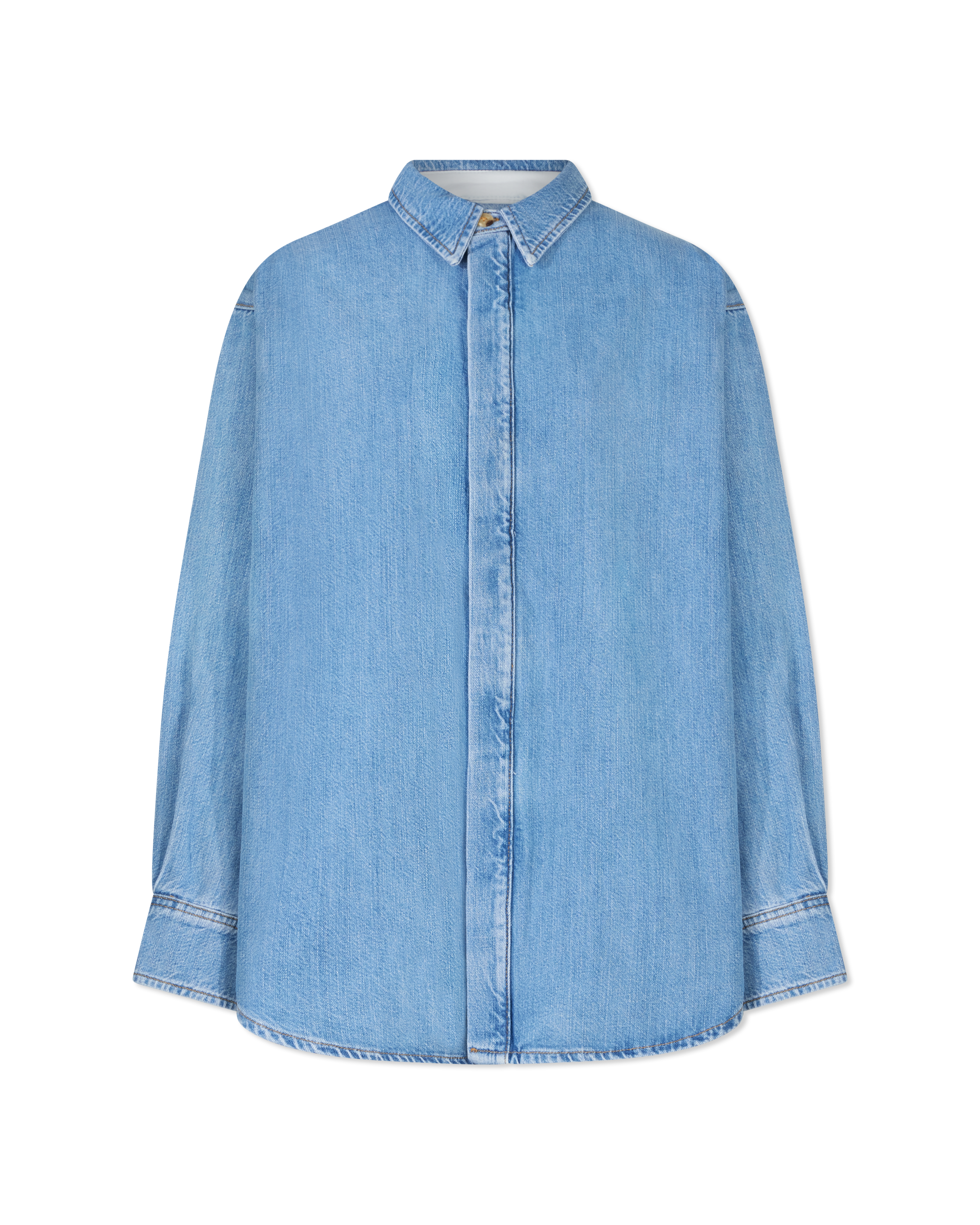 Oversized Denim Shirt