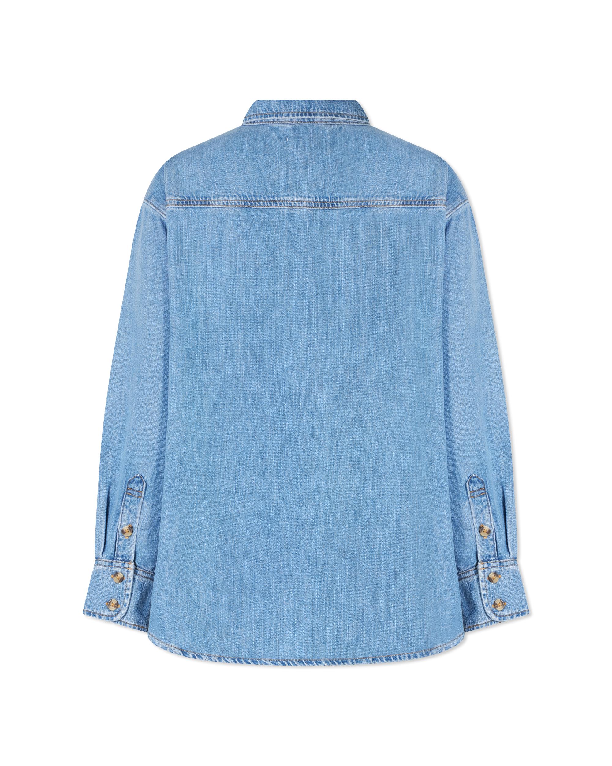 Oversized Denim Shirt