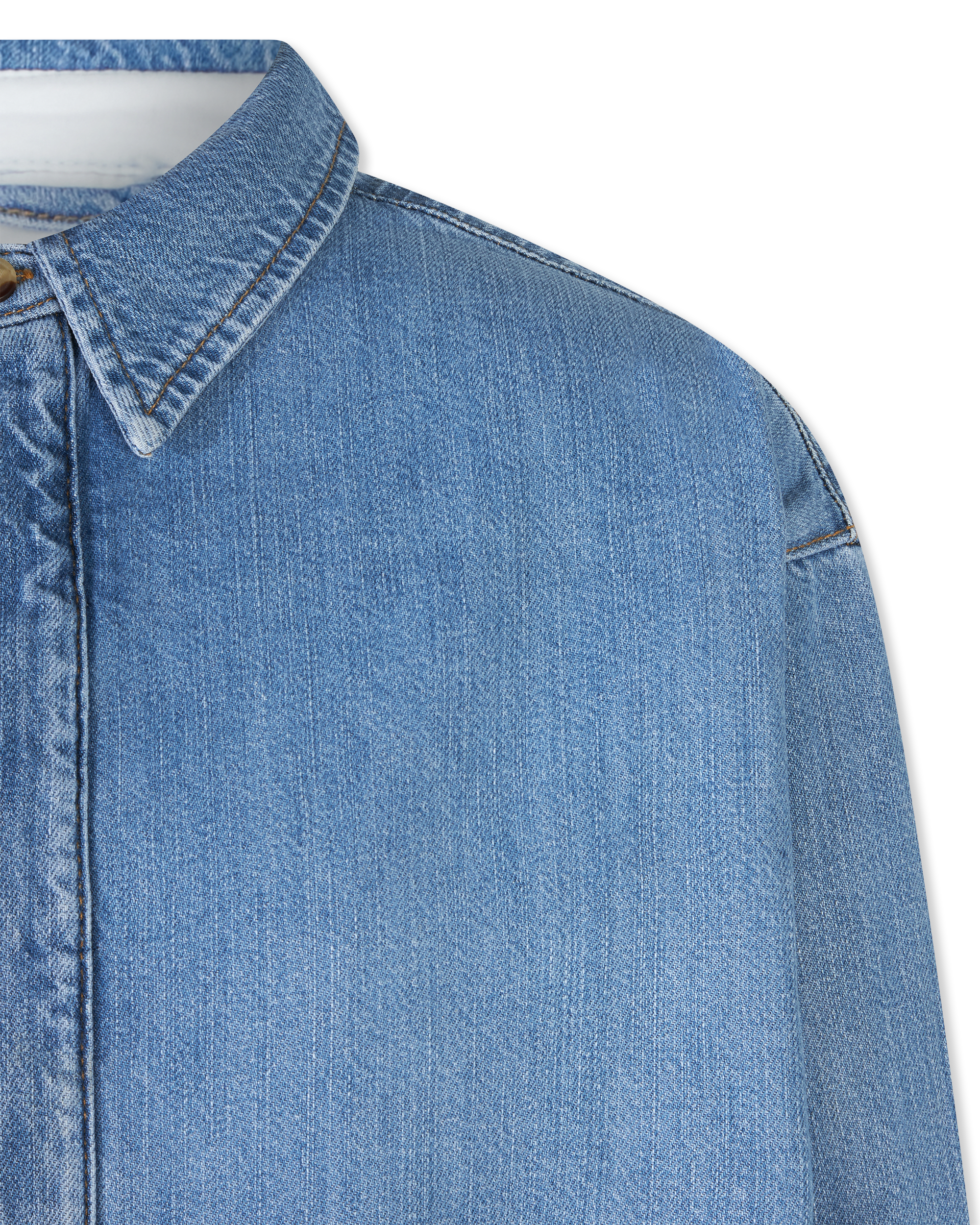 Oversized Denim Shirt