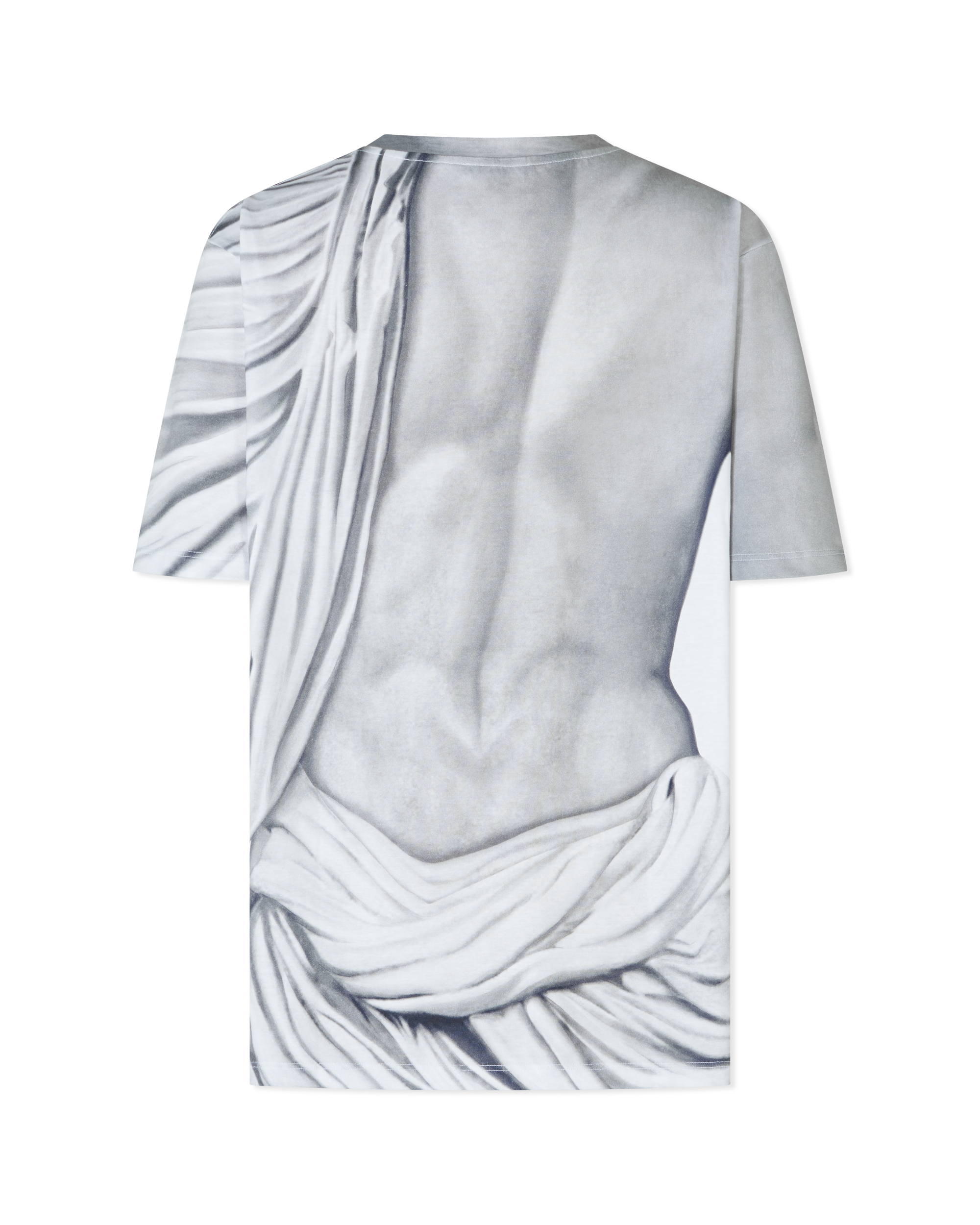 Statue Print Logo T-Shirt