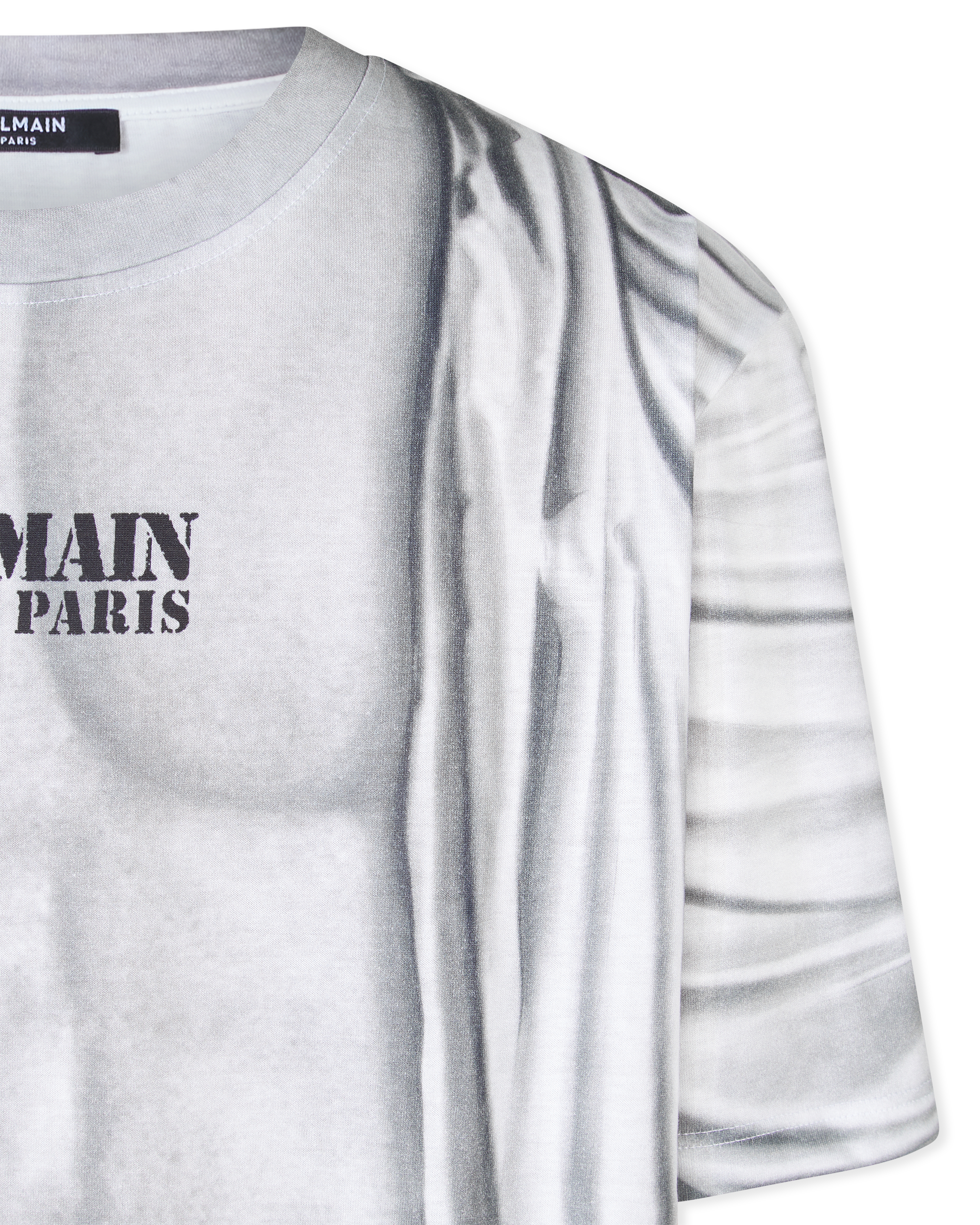 Statue Print Logo T-Shirt