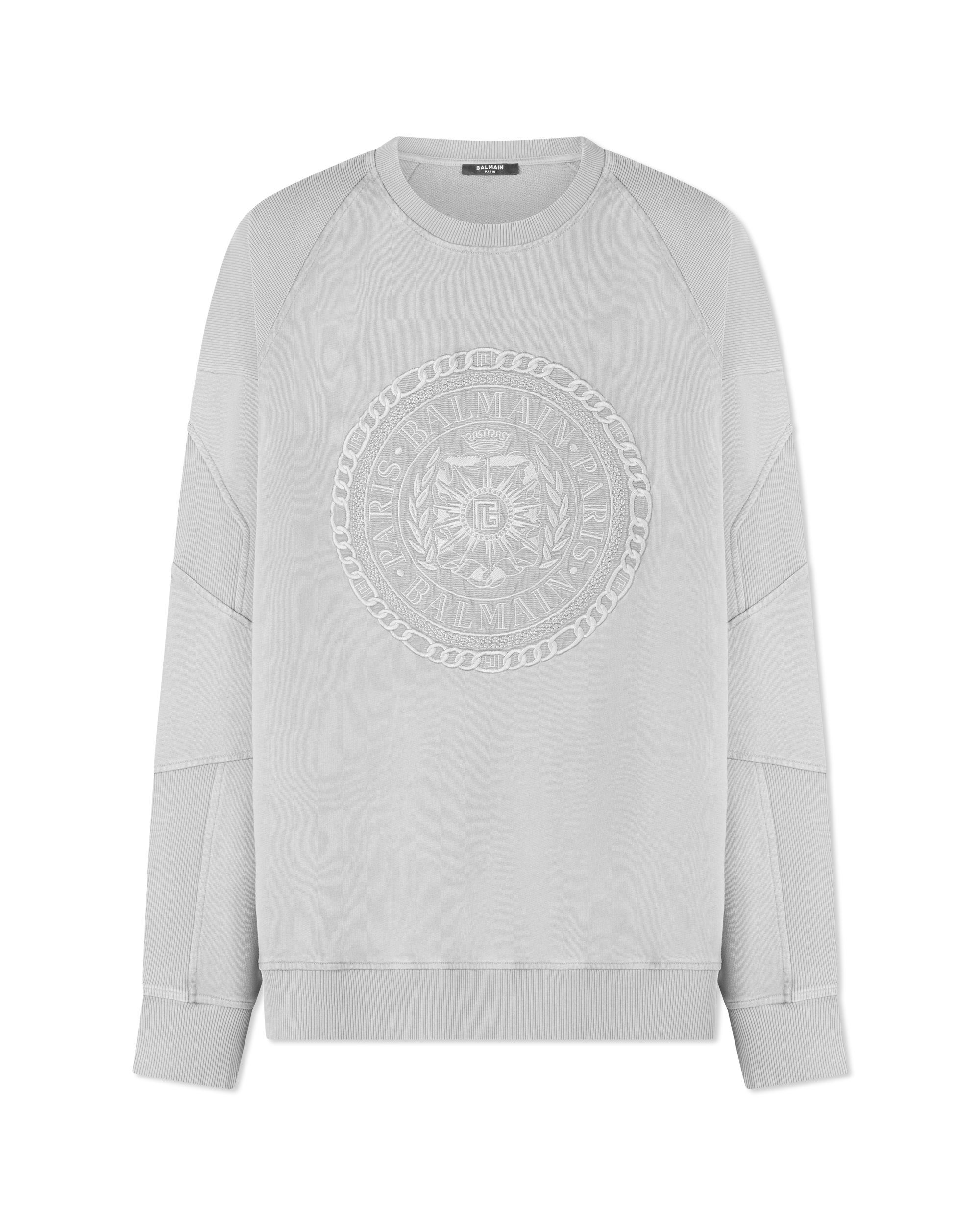 Embroidered Balmain Médaille Sweatshirt