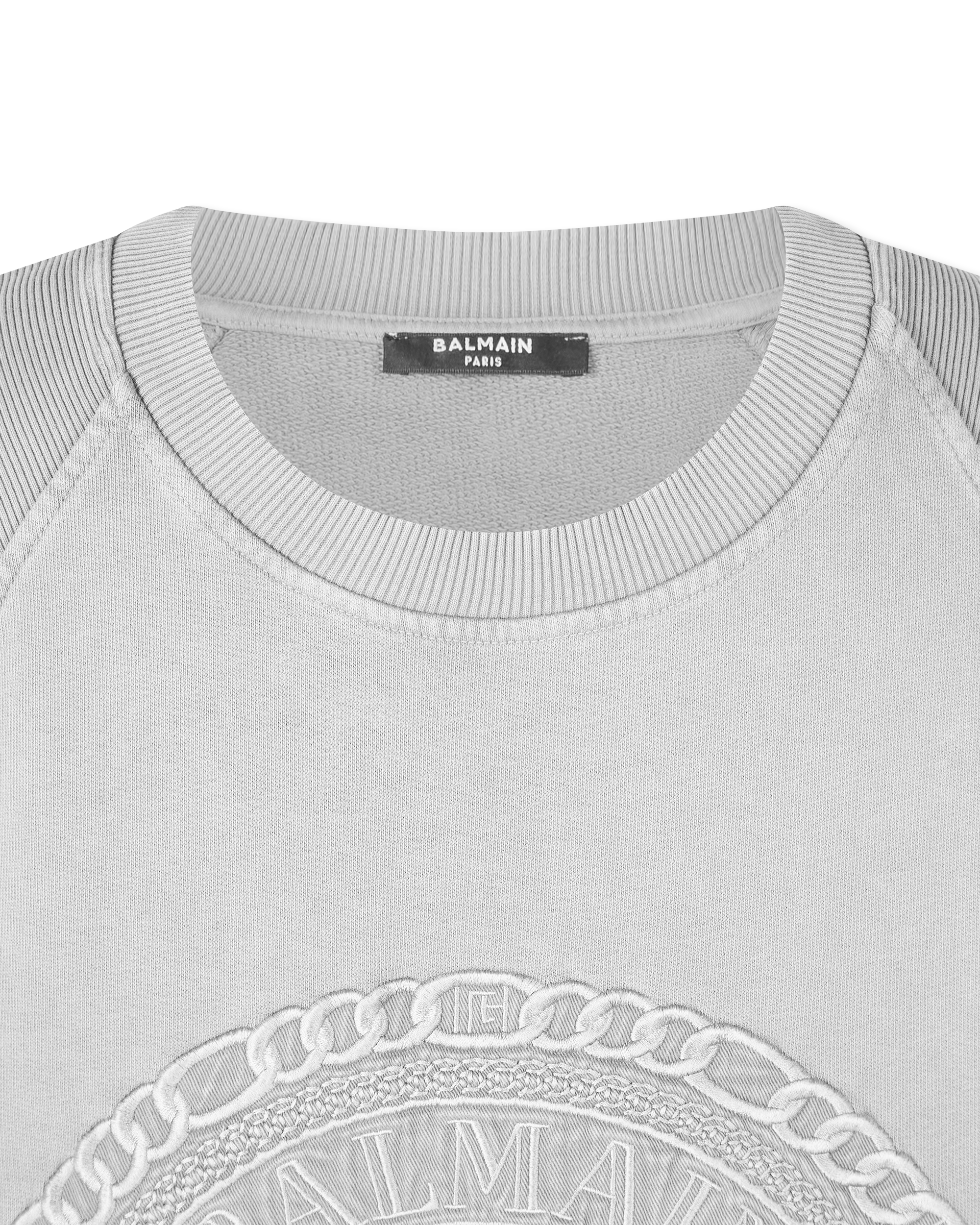 Embroidered Balmain Médaille Sweatshirt