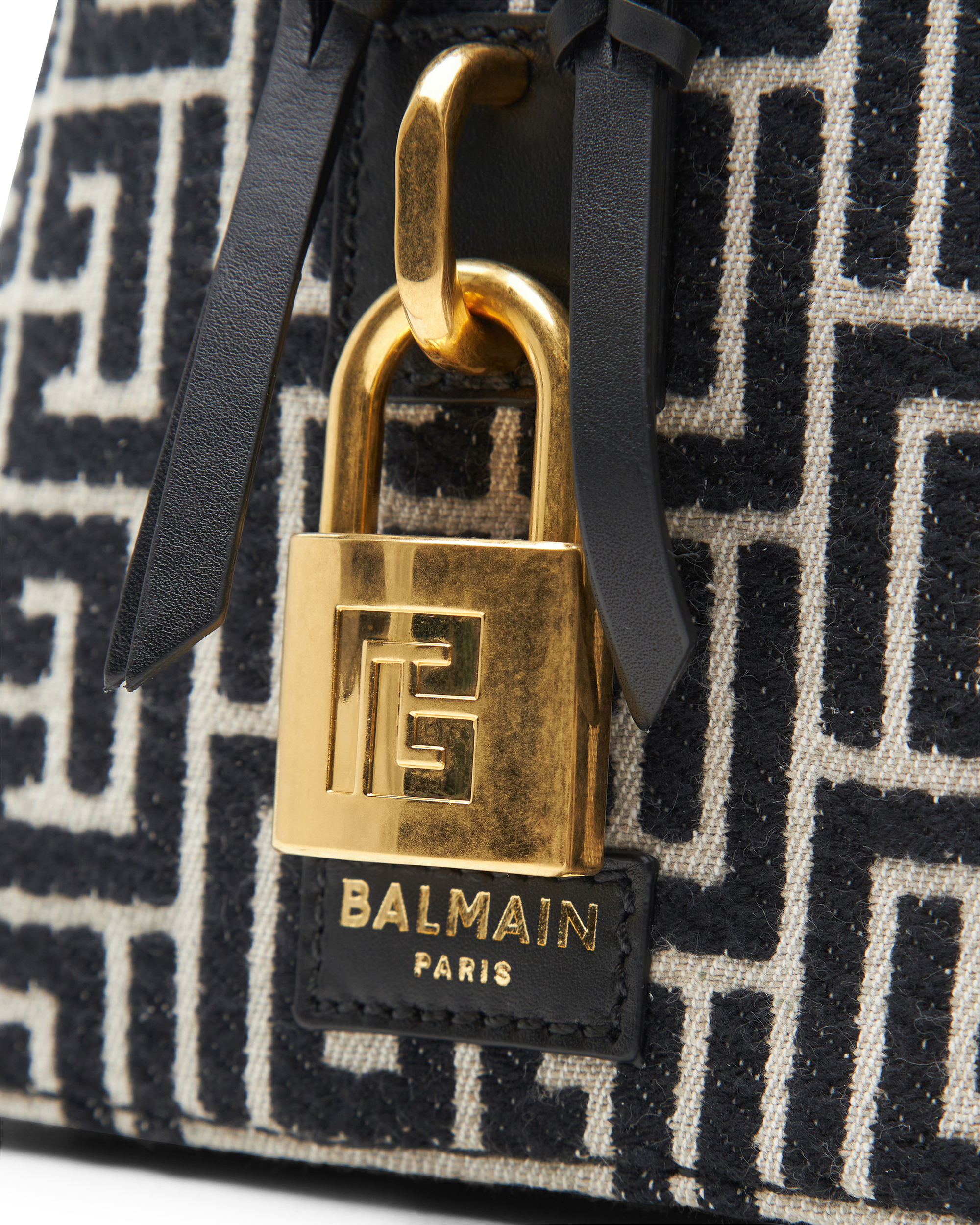 Monogrammed Jacquard Pulse Vanity Bag