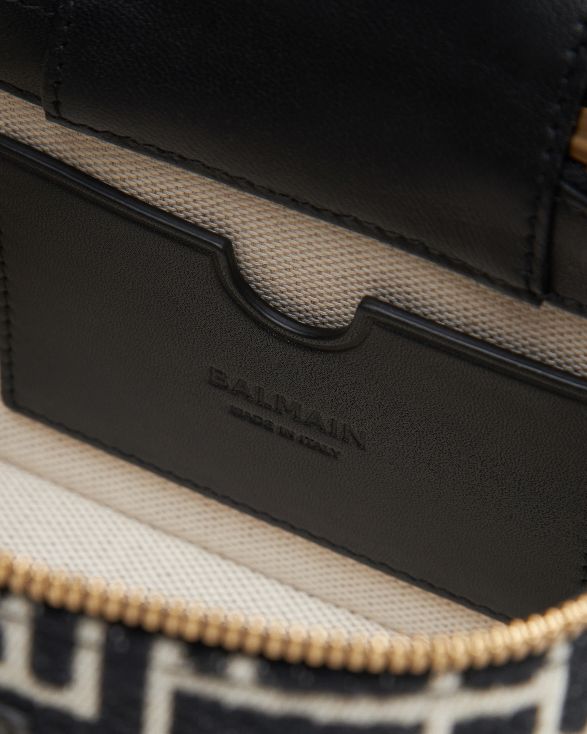 Monogrammed Jacquard Pulse Vanity Bag