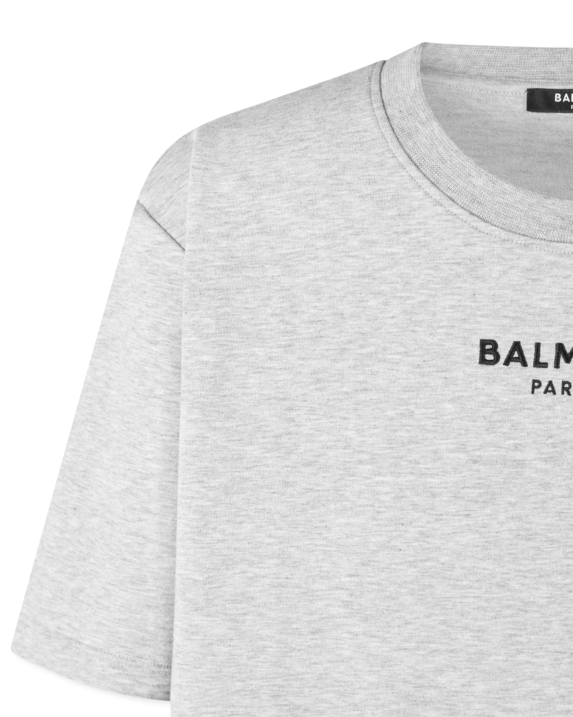 Embroidered Balmain Paris T-Shirt
