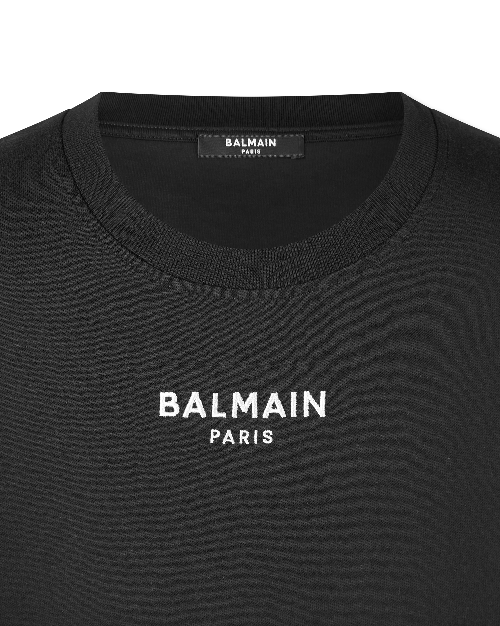 Embroidered Balmain Paris T-Shirt