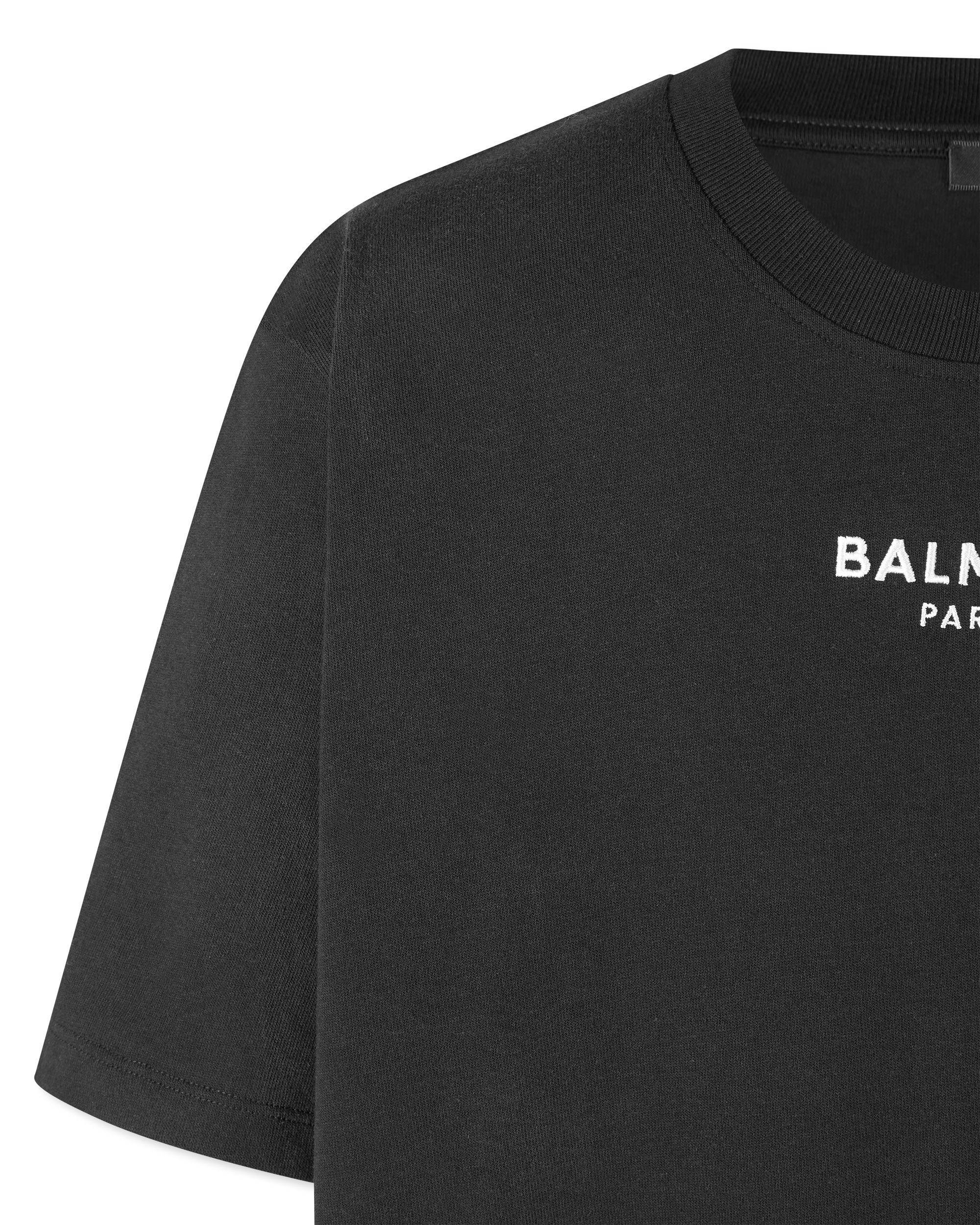 Embroidered Balmain Paris T-Shirt