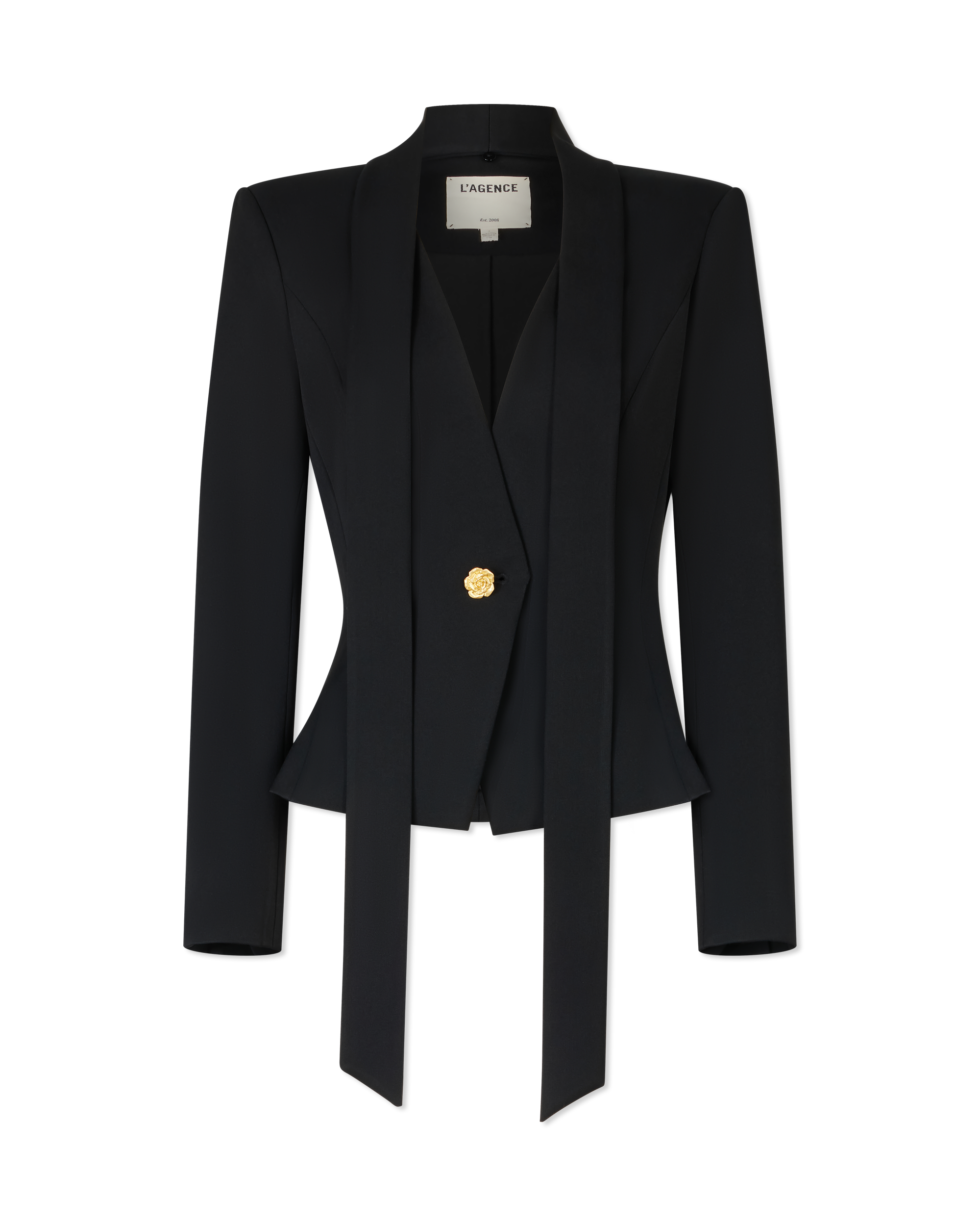 Romy Tie Neck Blazer