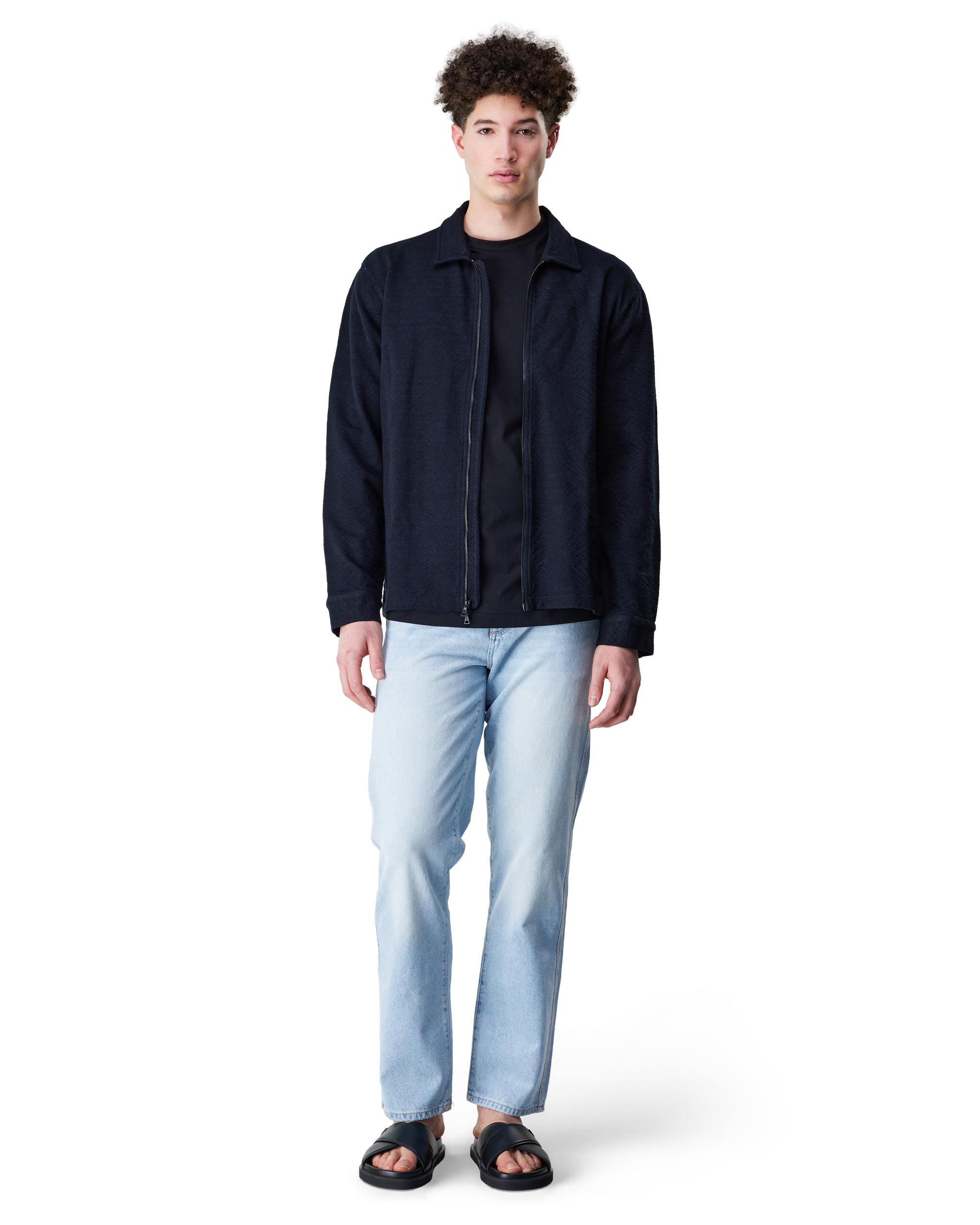 Kassen Zip-Up Over Shirt