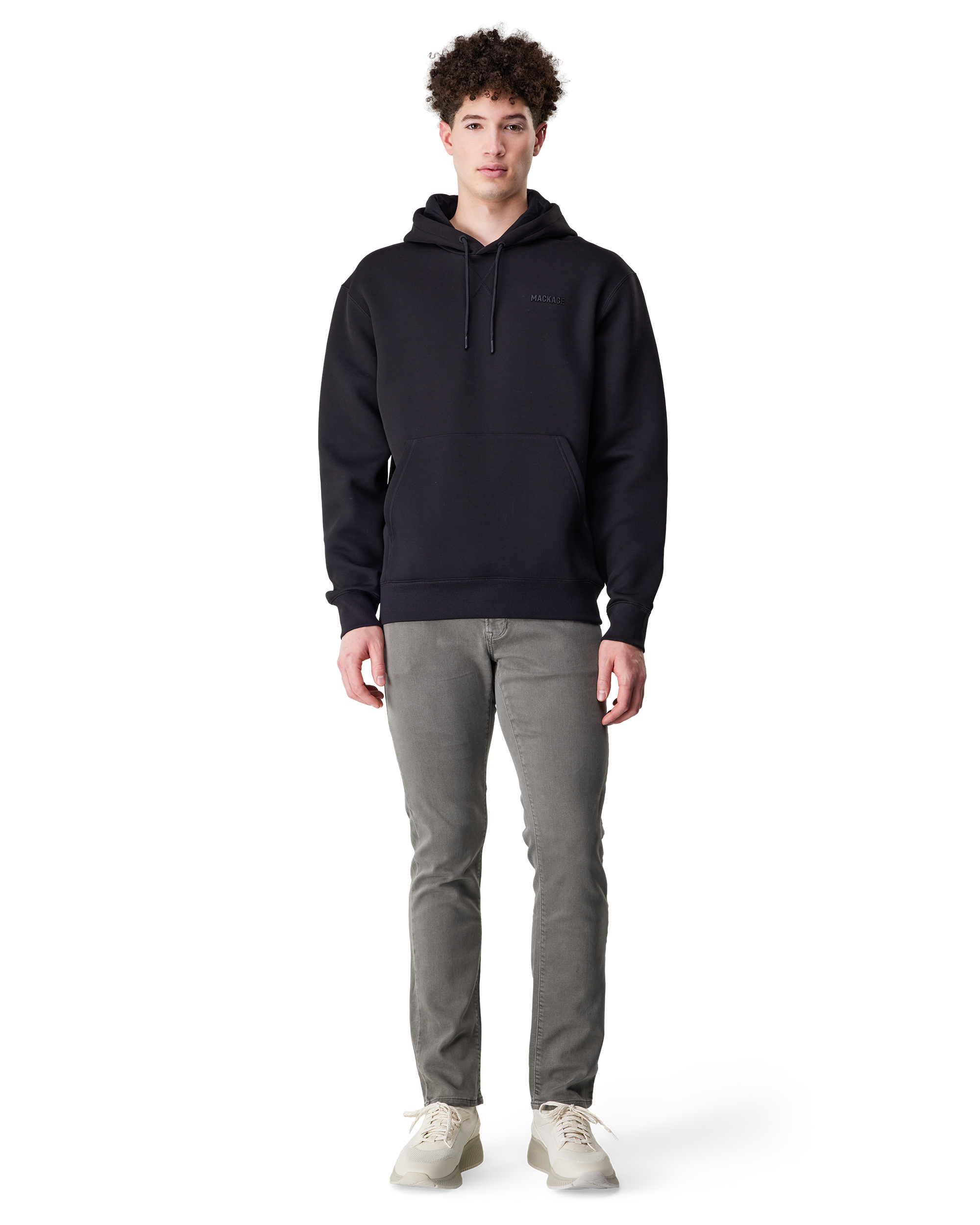 KOLTON Double-Face Jersey Logo Hoodie
