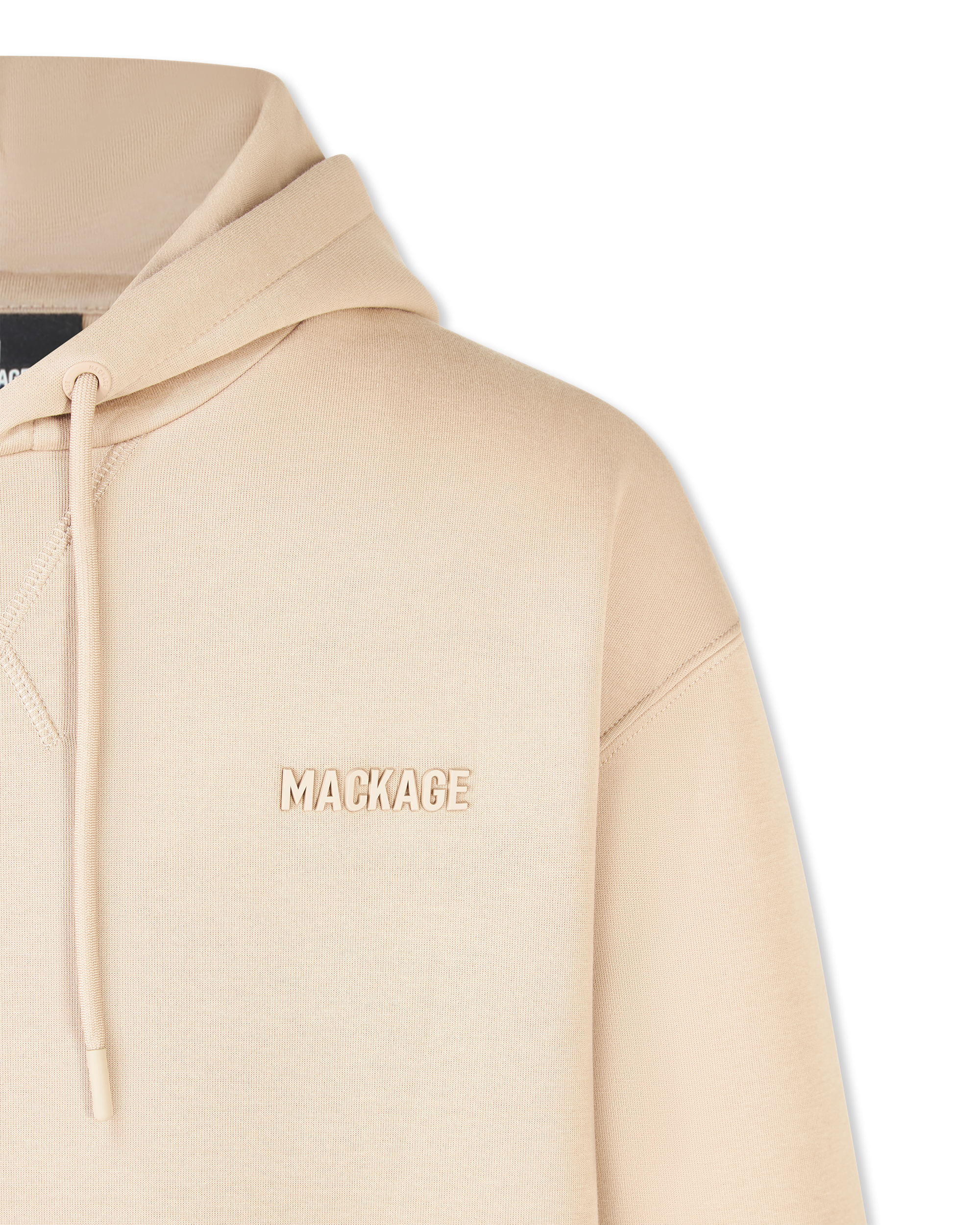 KOLTON Double-Face Jersey Logo Hoodie