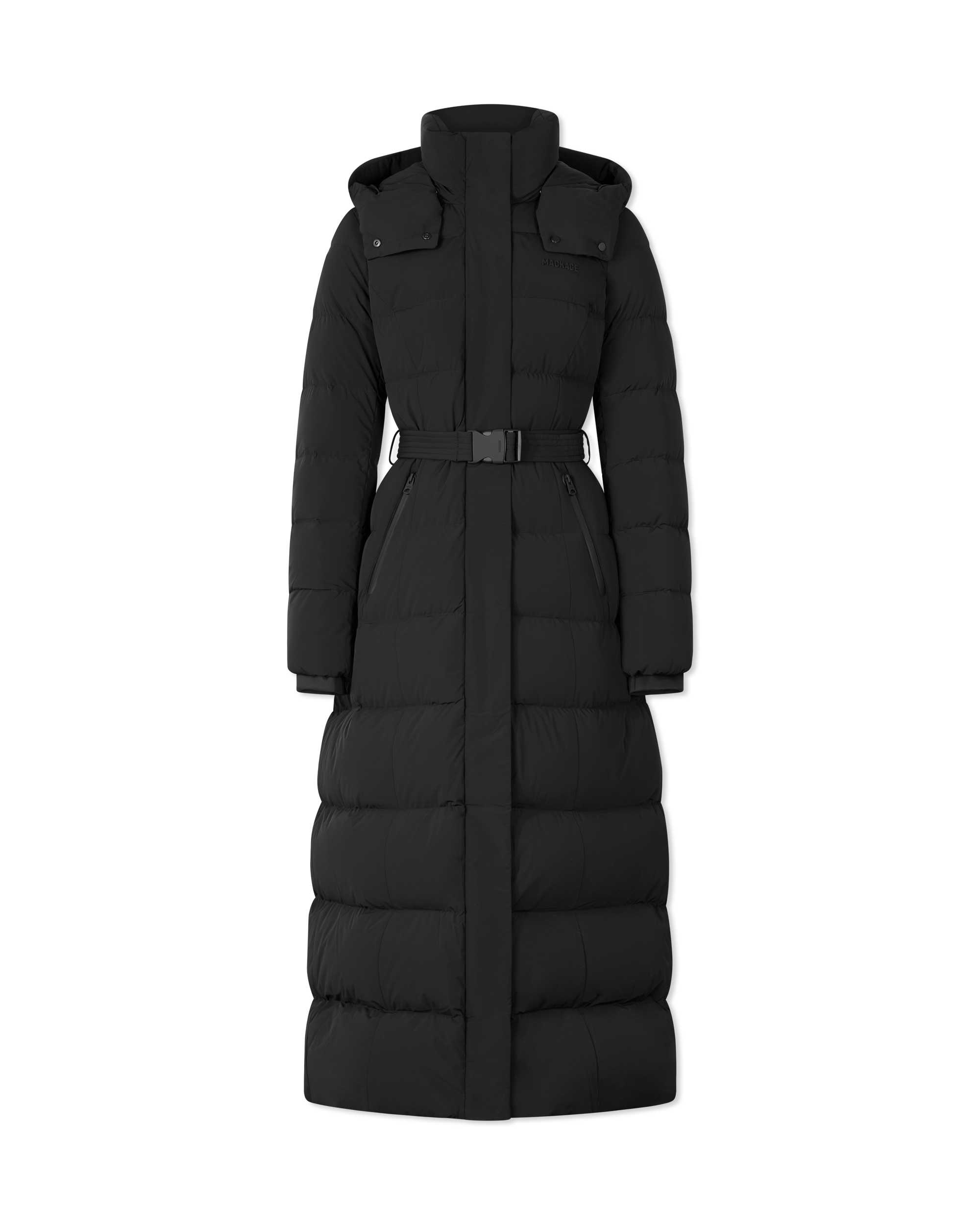 CALINA-CITY Stretch Down Maxi Coat