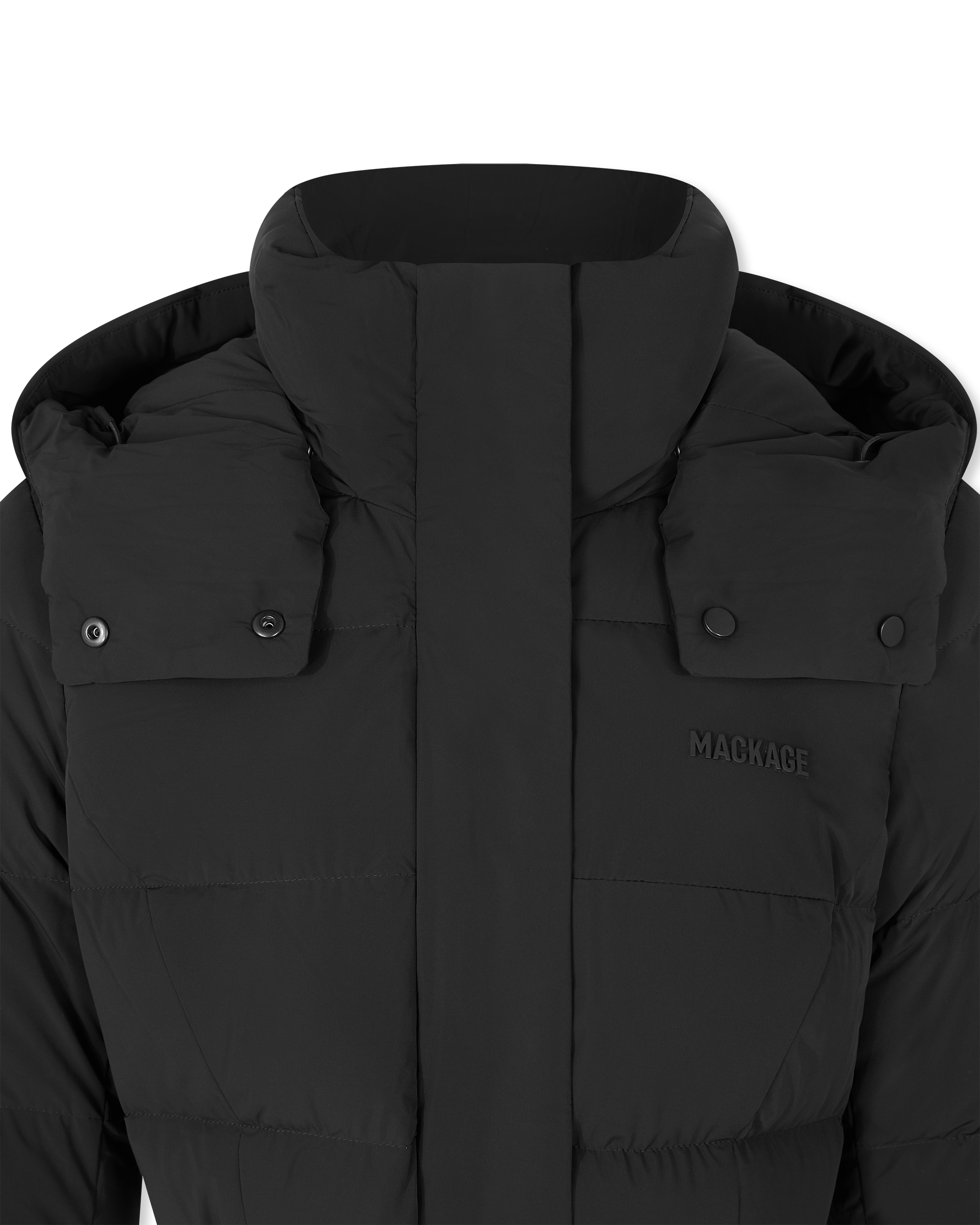 CALINA-CITY Stretch Down Maxi Coat