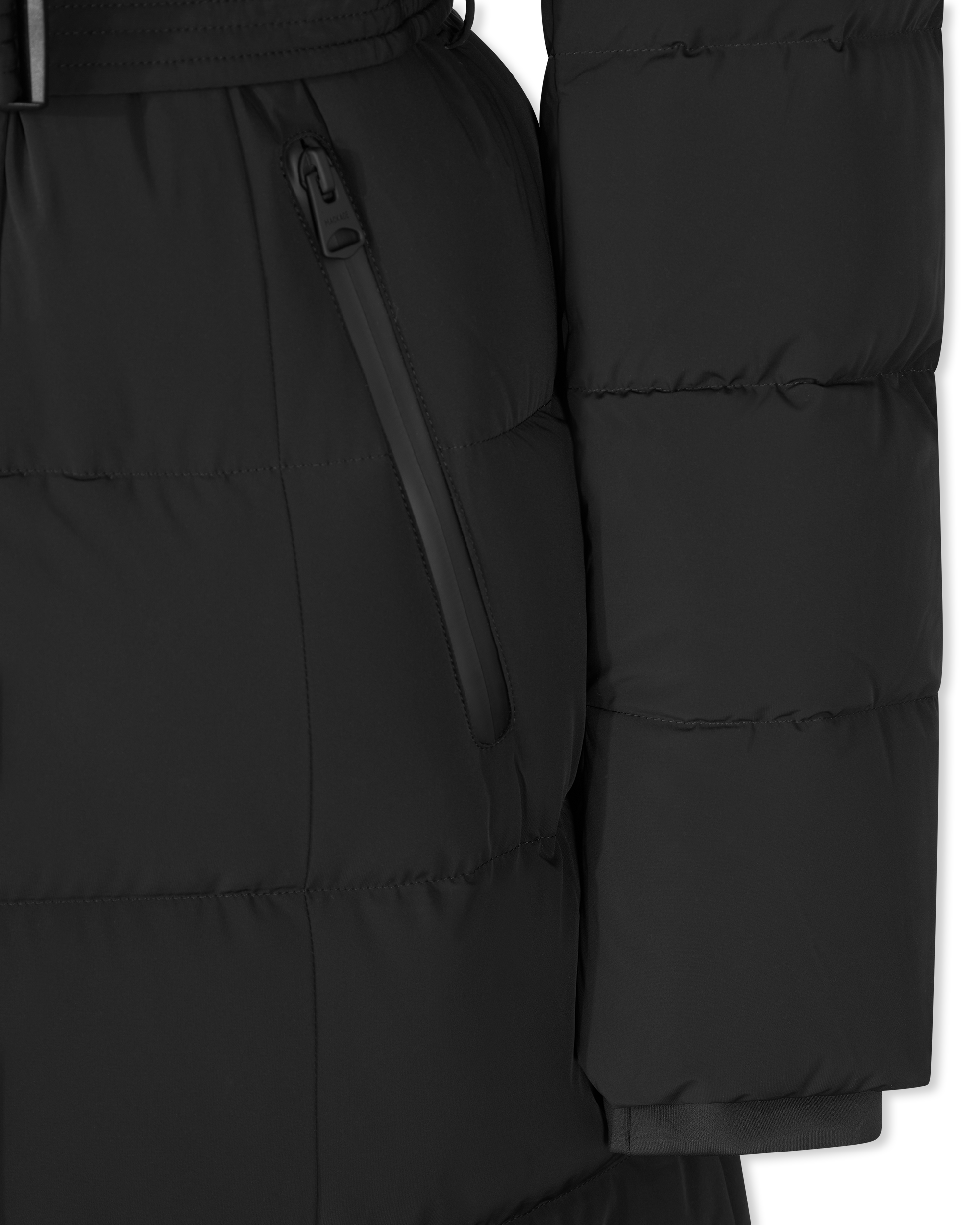 CALINA-CITY Stretch Down Maxi Coat