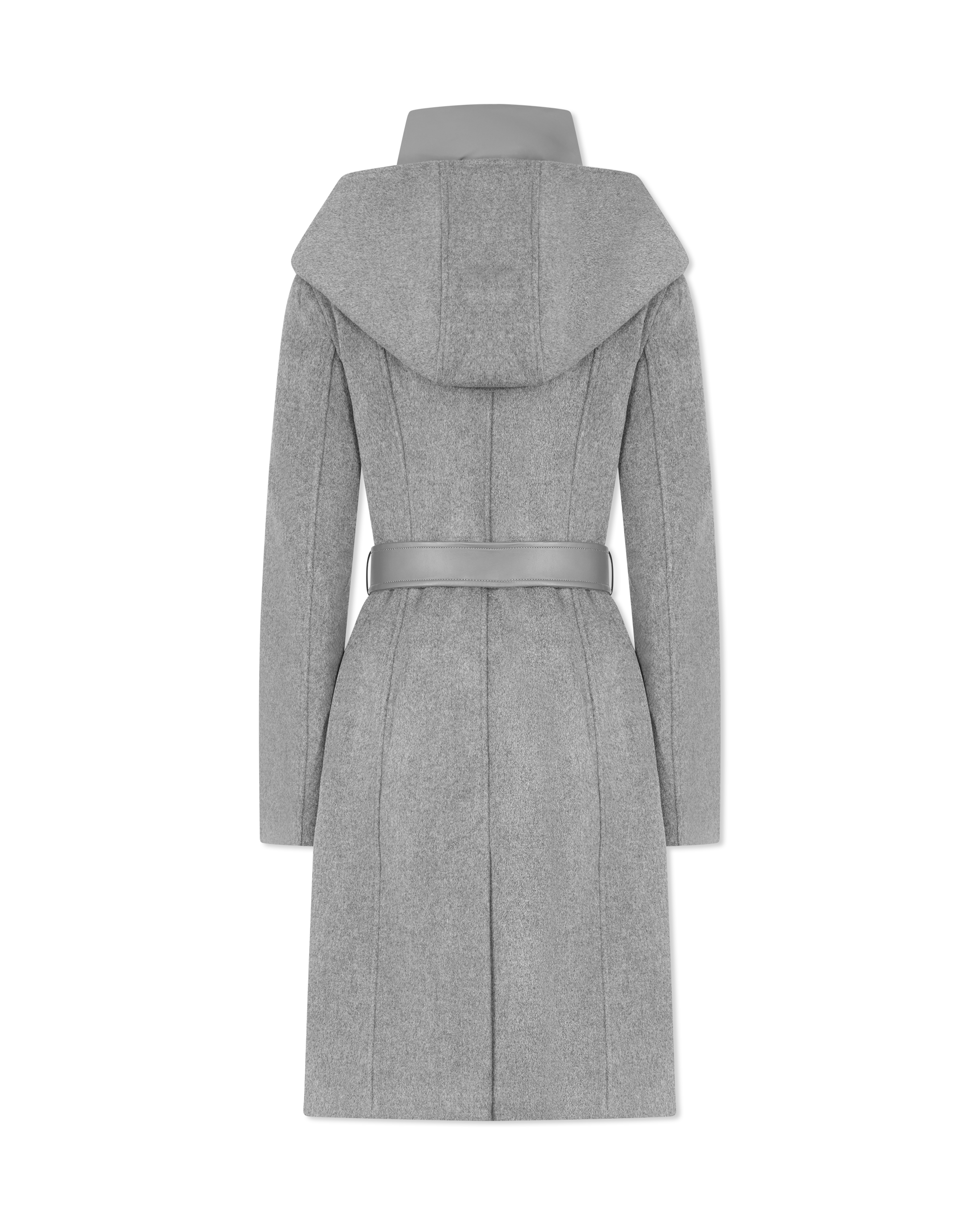 SHIA-SLB 2-in-1 Double-Face Wool Coat