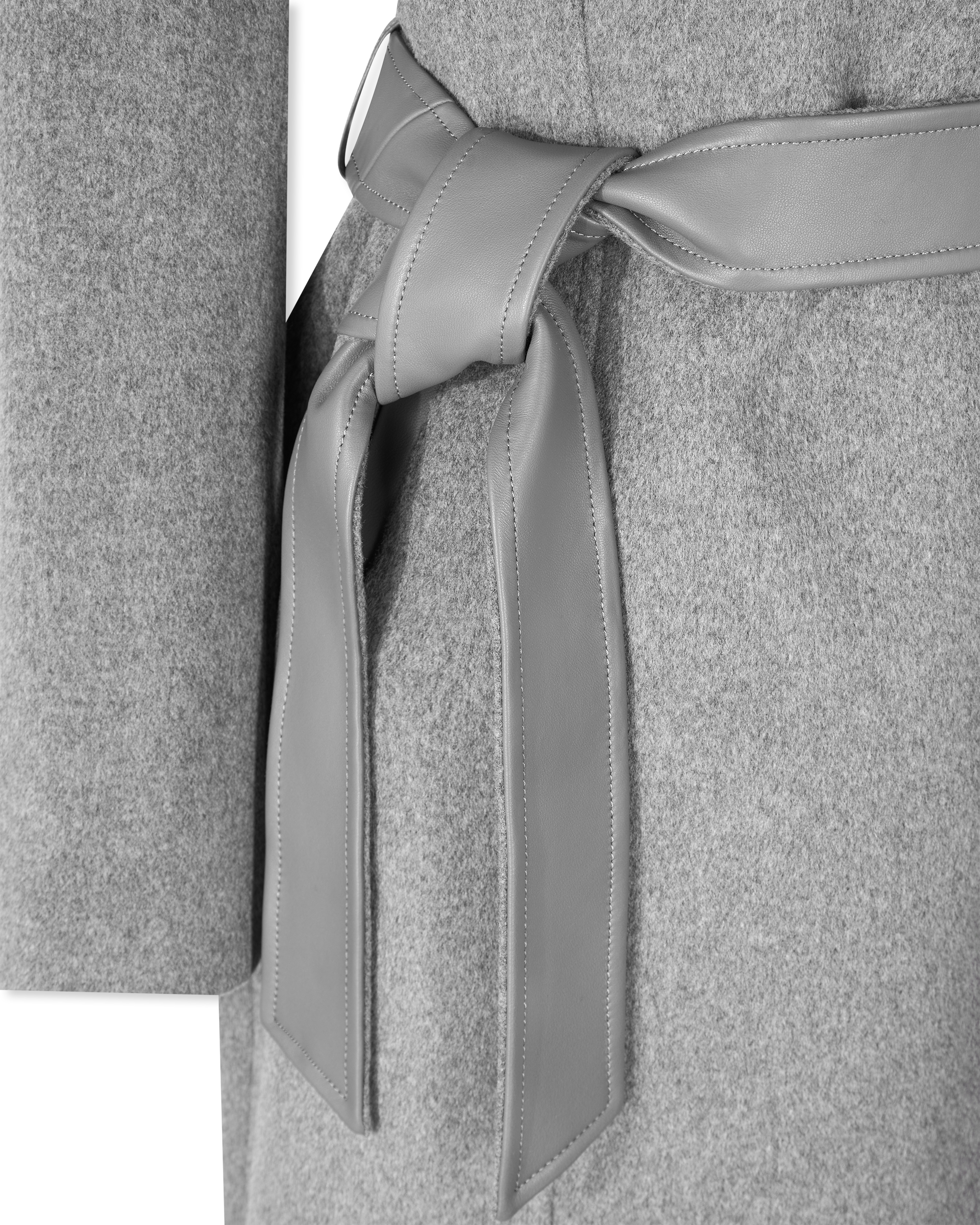 SHIA-SLB 2-in-1 Double-Face Wool Coat