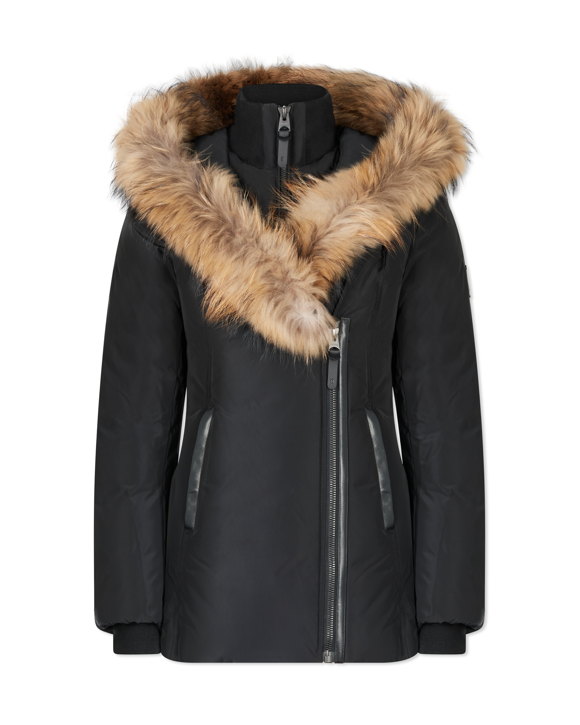 ADALI-F Down Coat With Fur Collar