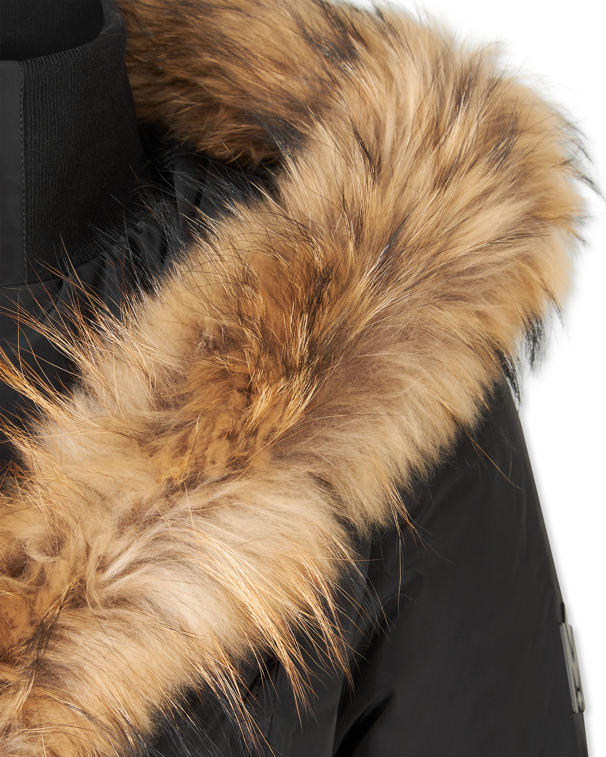 ADALI-F Down Coat With Fur Collar