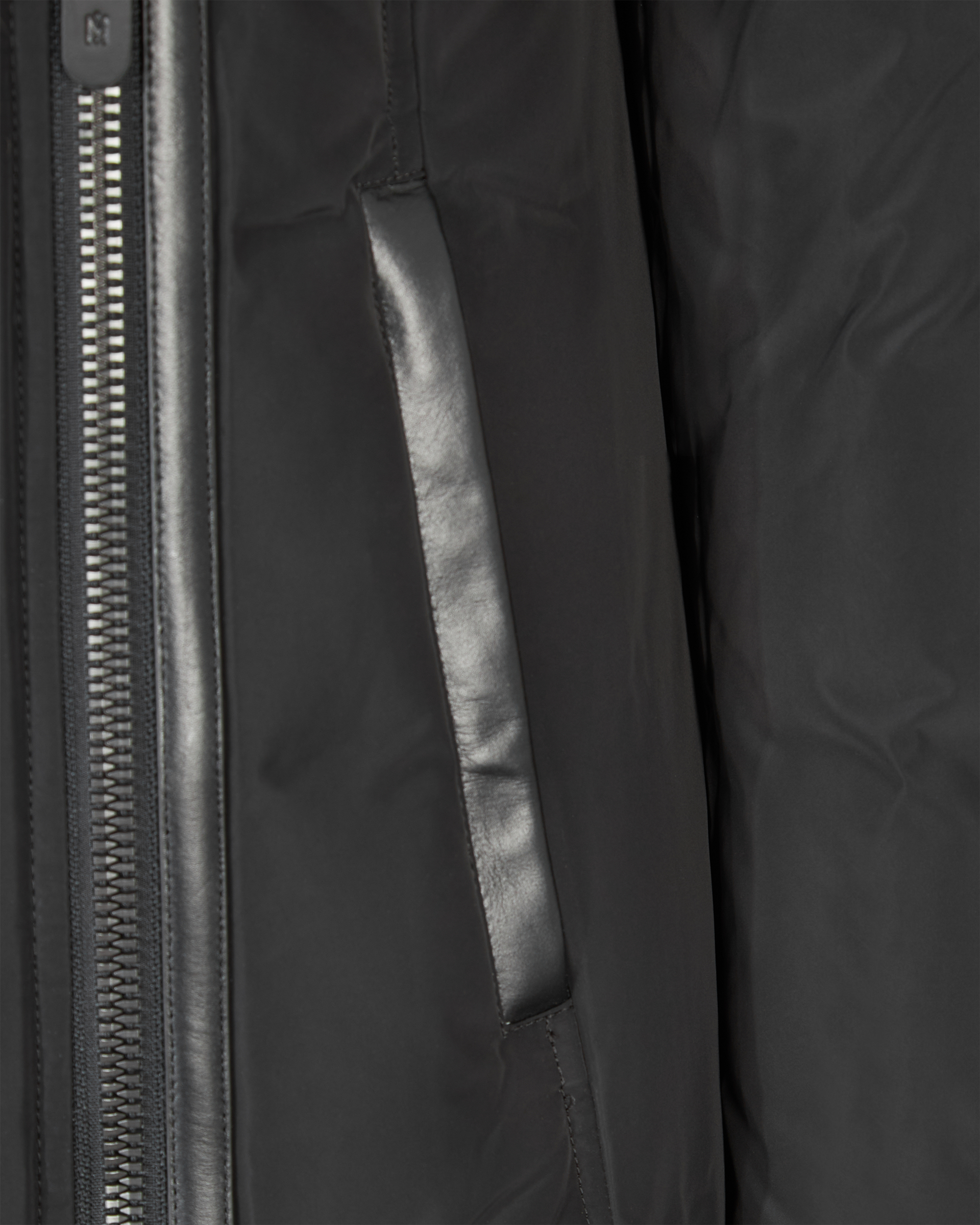 ADALI-F Down Coat With Fur Collar