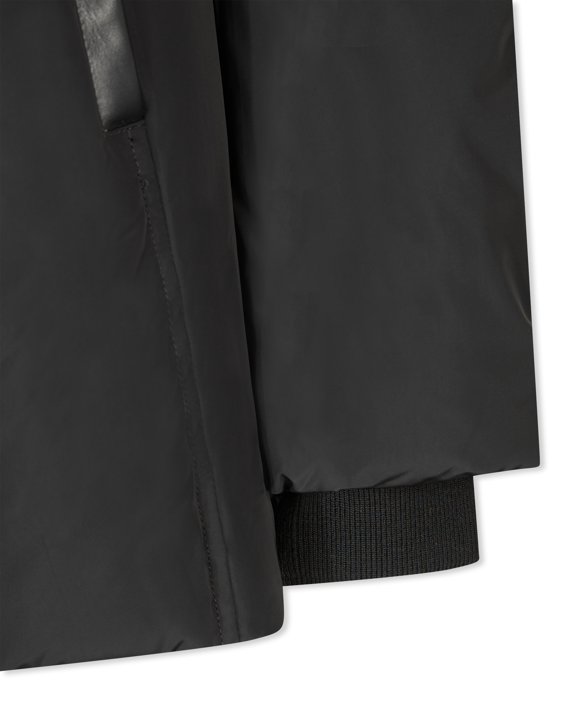 ADALI-F Down Coat With Fur Collar