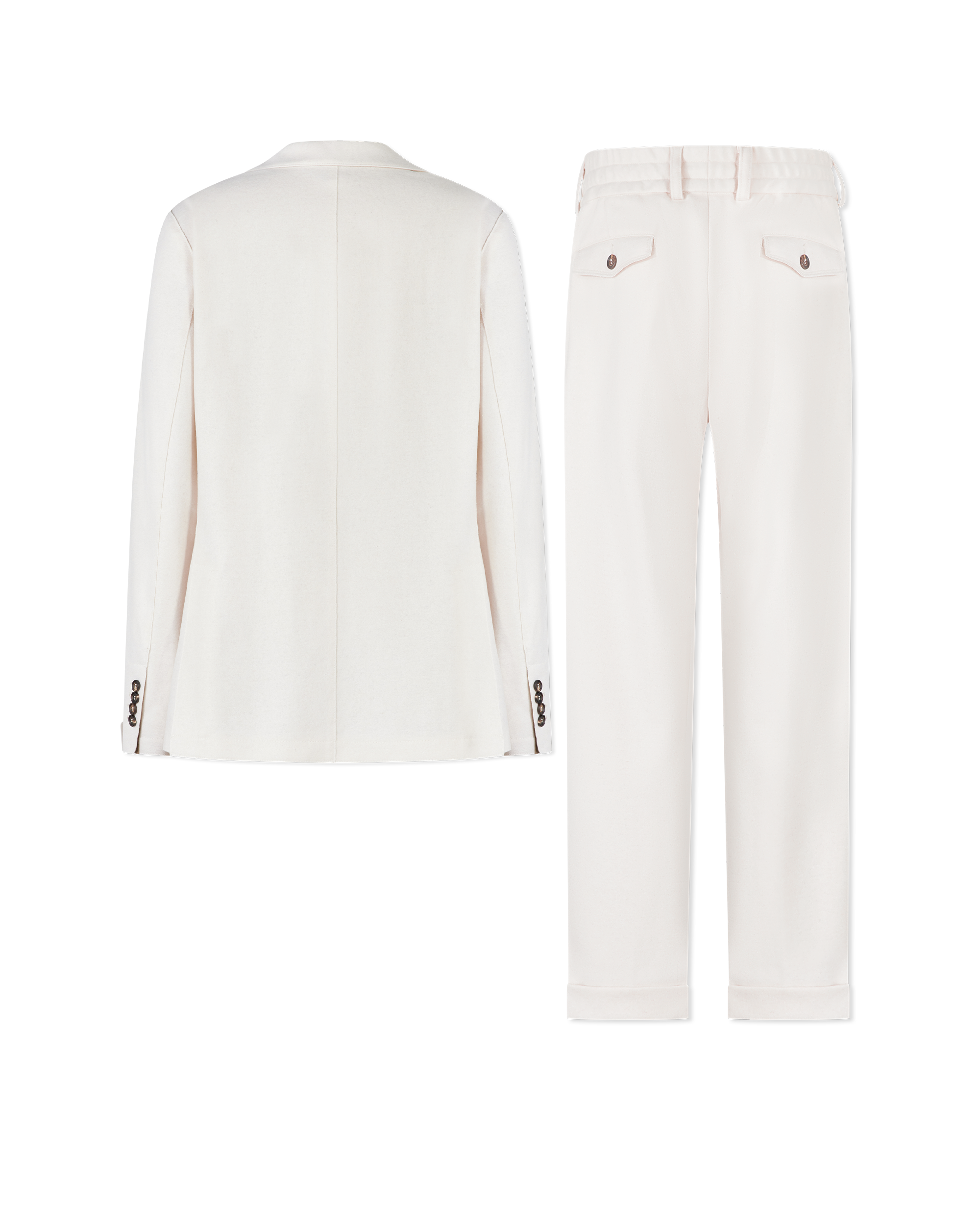 Woven Cotton 2-Piece Suit