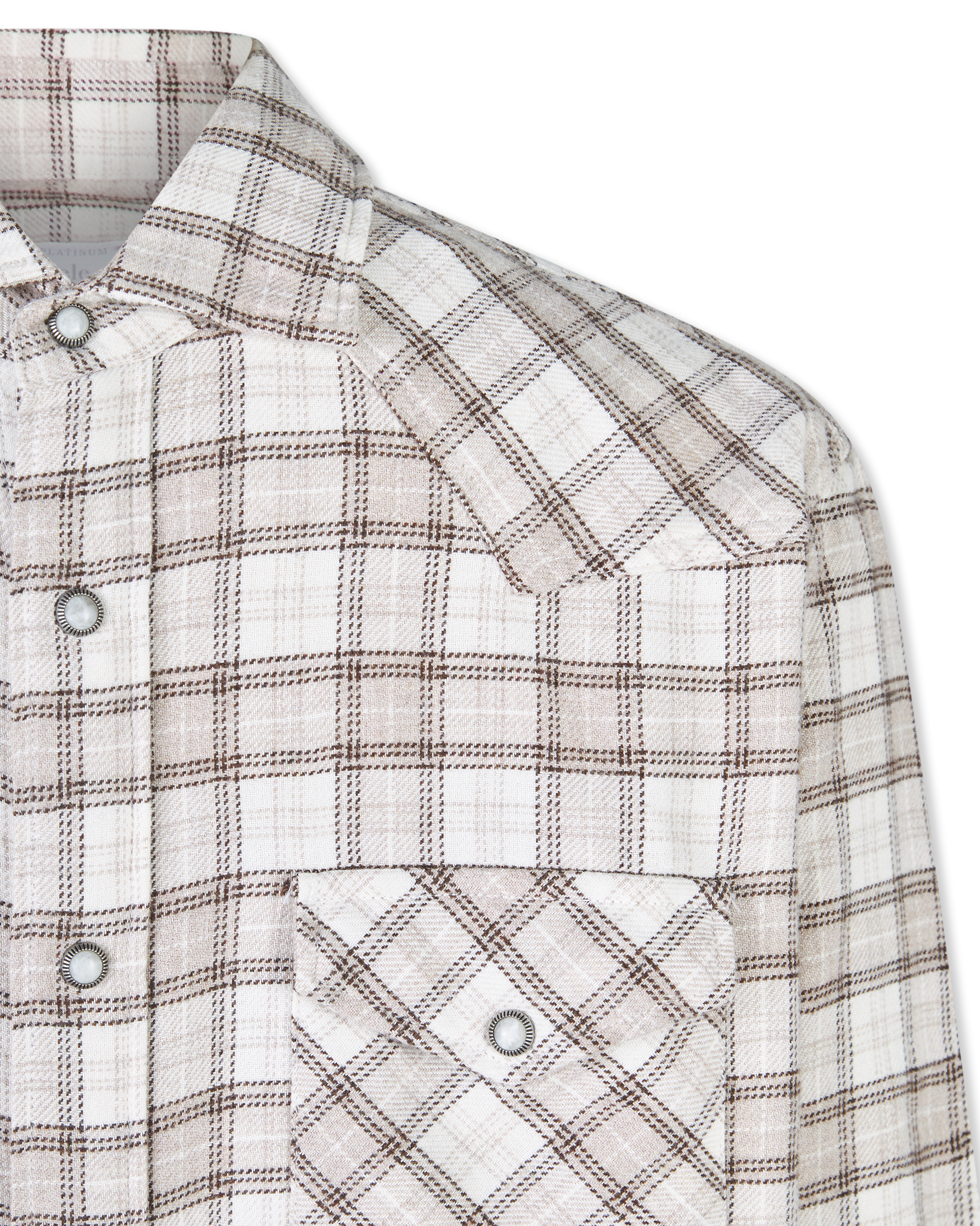 Mélange Cotton Sport Shirt