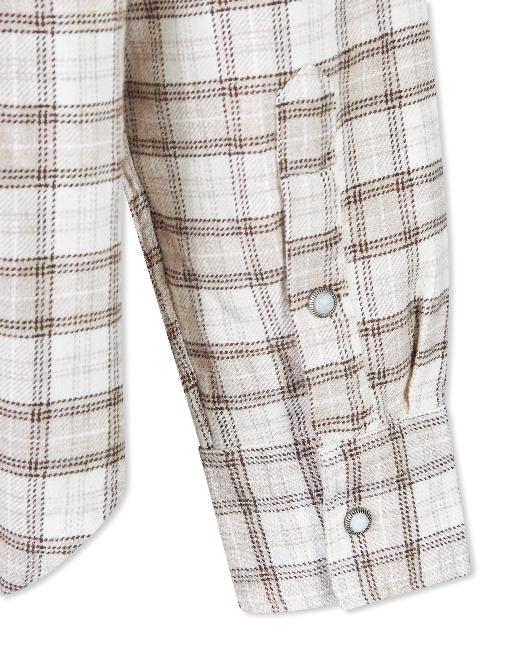 Mélange Cotton Sport Shirt