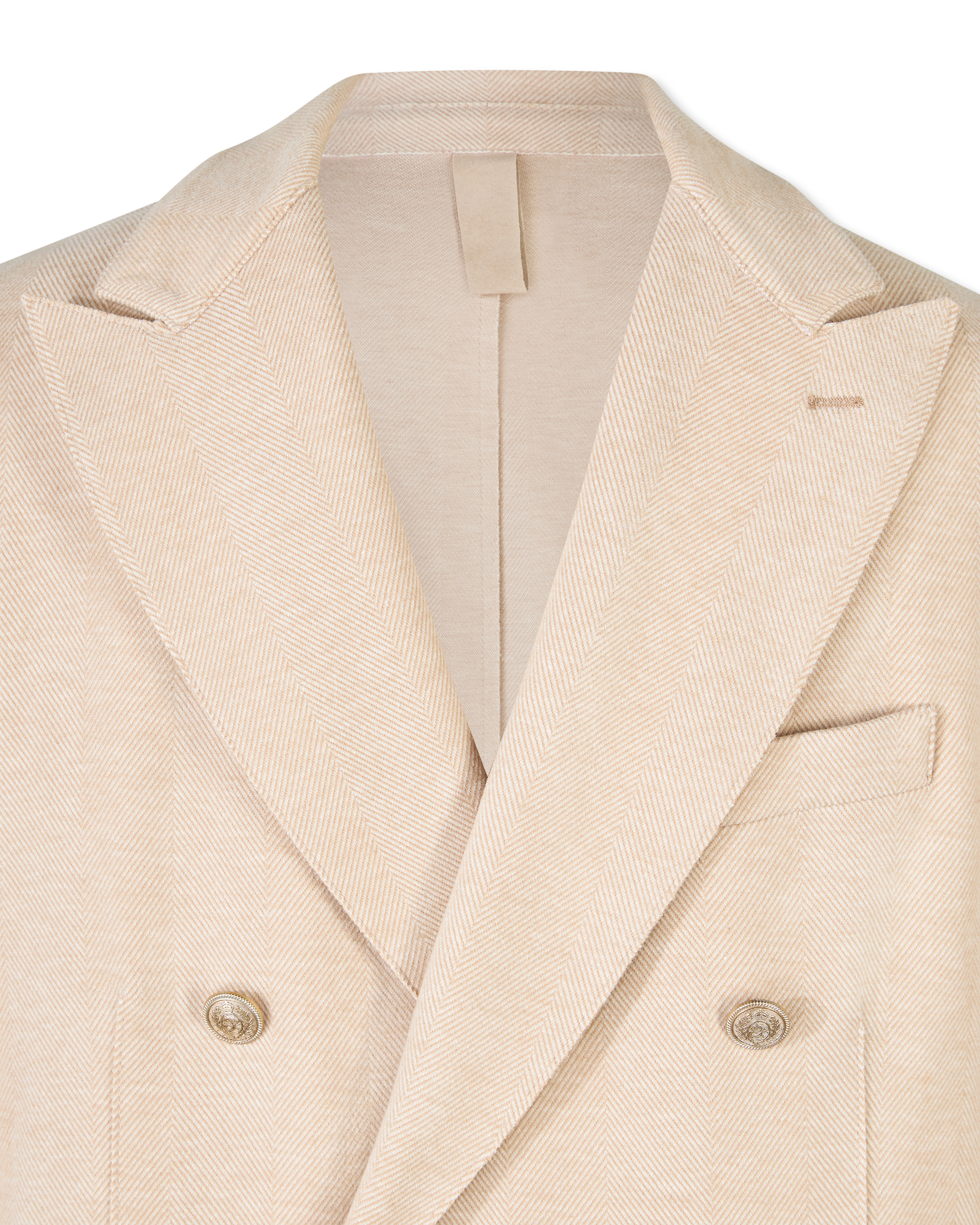 Double Breasted Woven Blazer Jacket