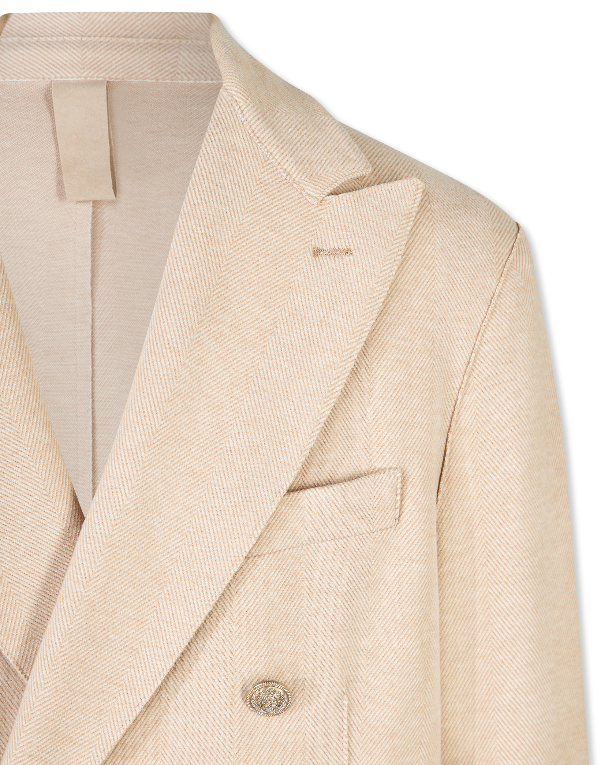 Double Breasted Woven Blazer Jacket