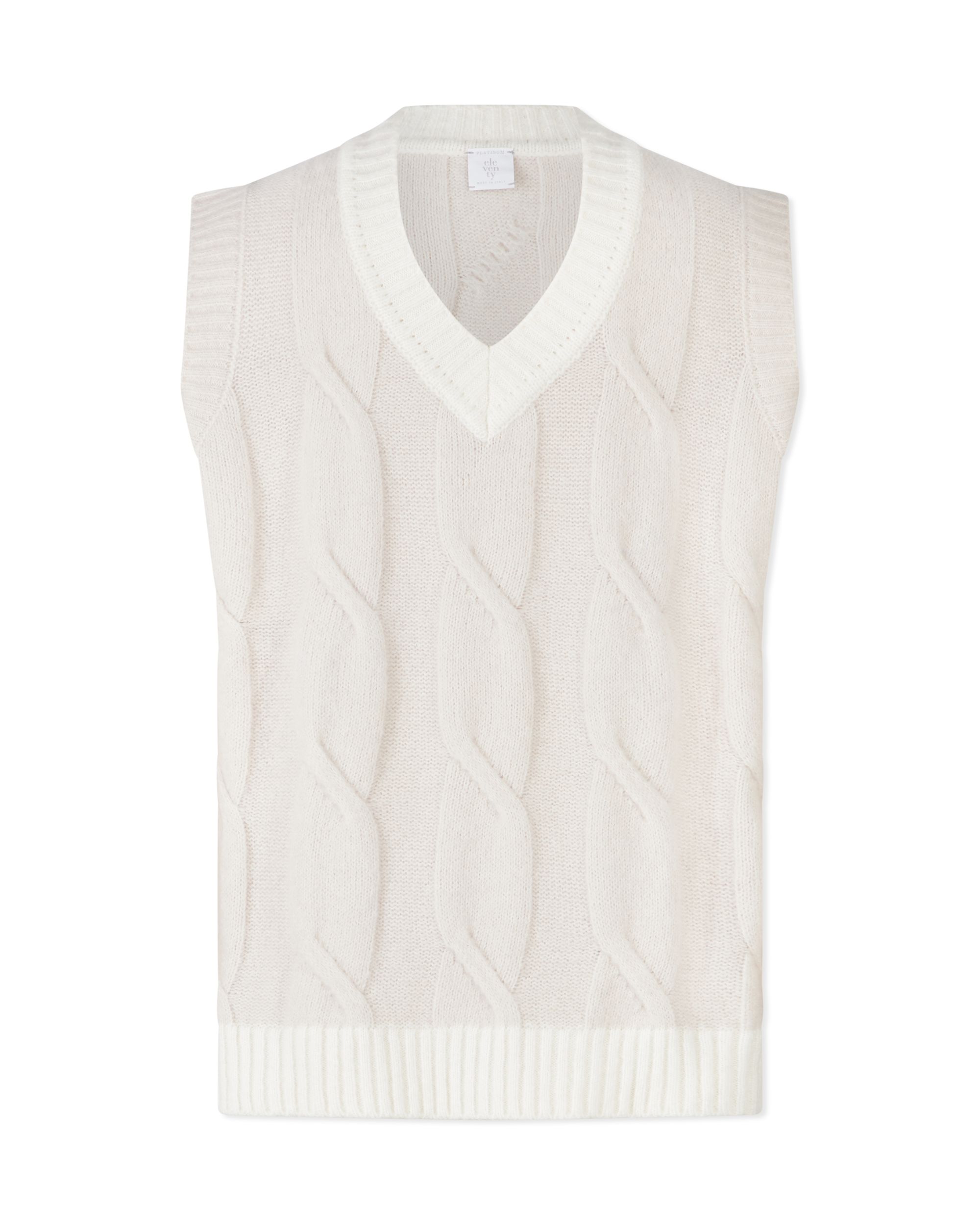 Eleventy V-Neck Cashmere Vest
