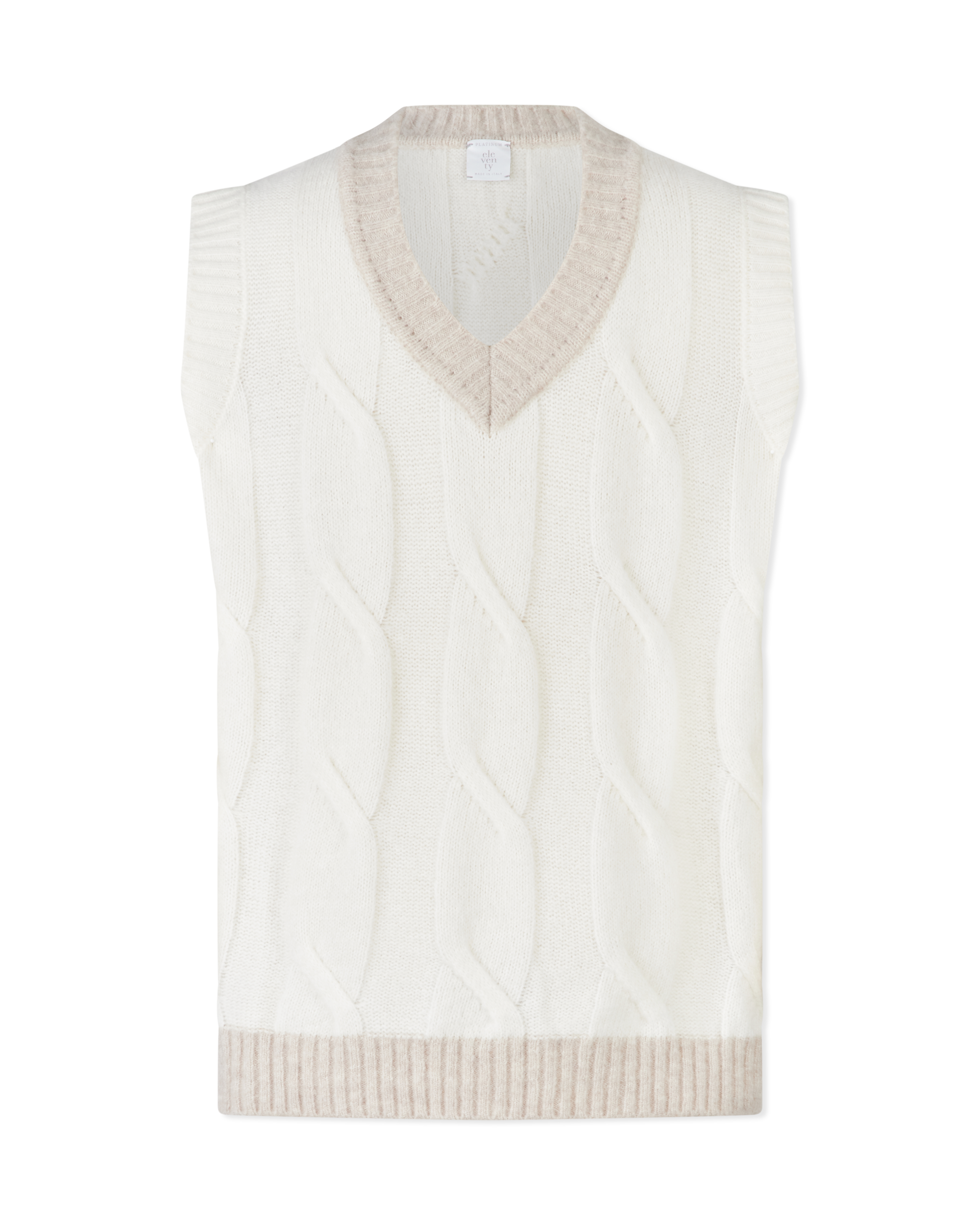 Eleventy V-Neck Cashmere Vest