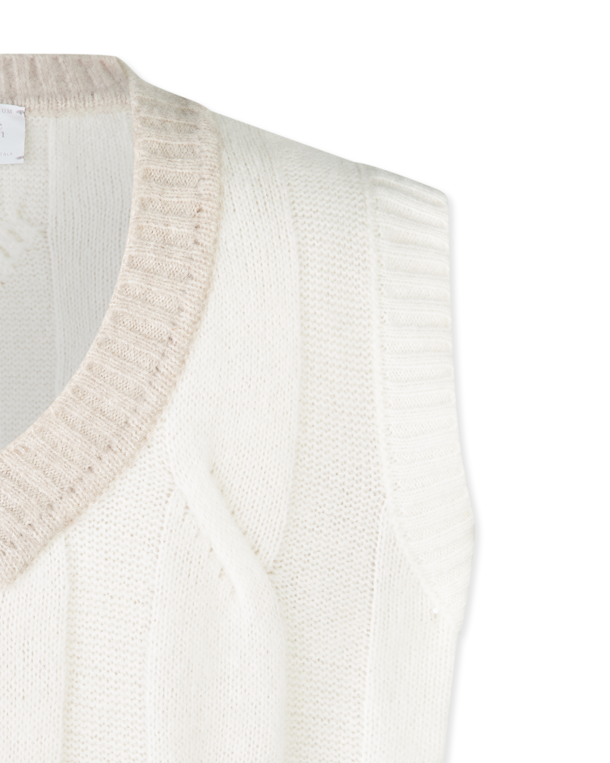 Eleventy V-Neck Cashmere Vest