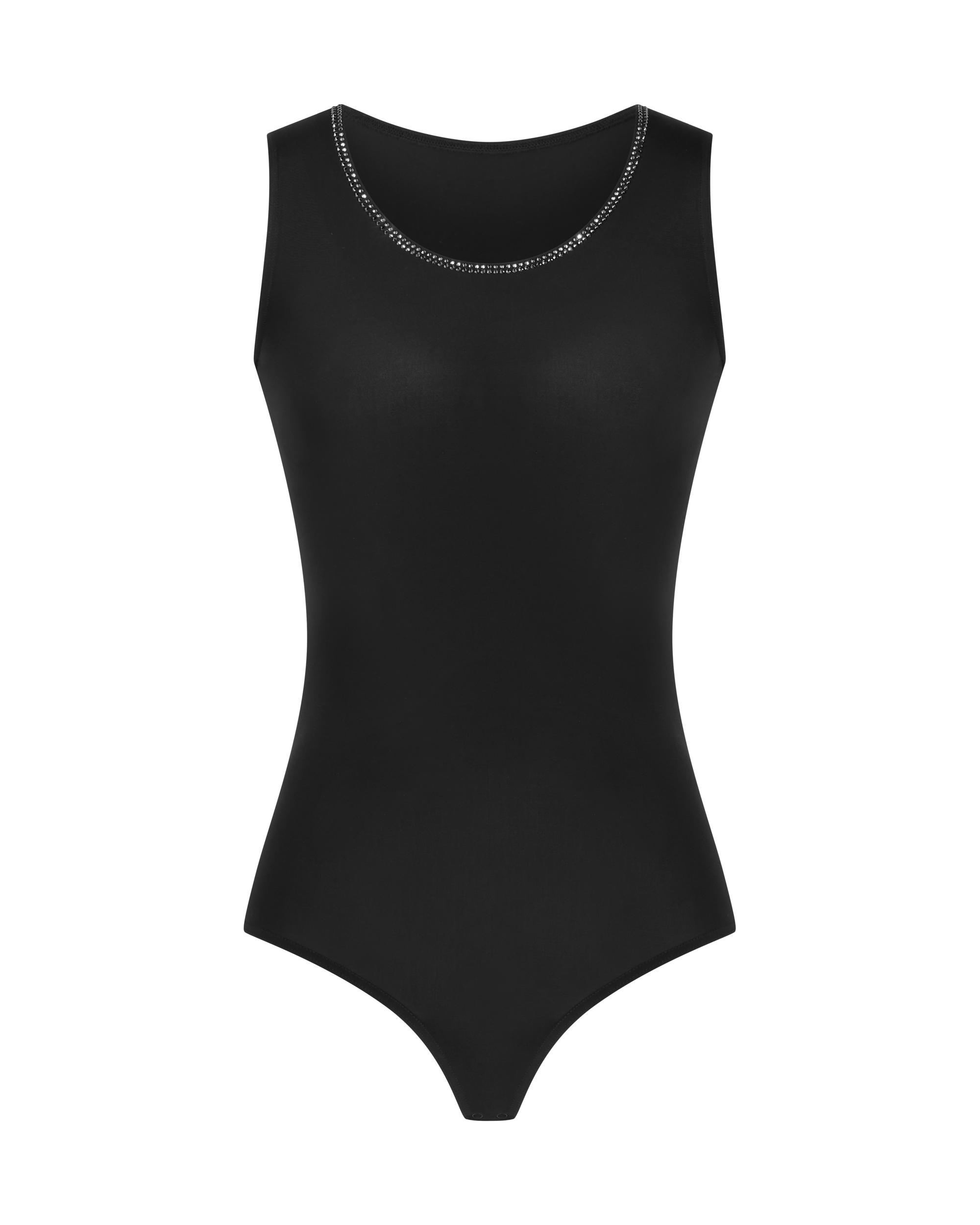 Crystal String Sleeveless Bodysuit