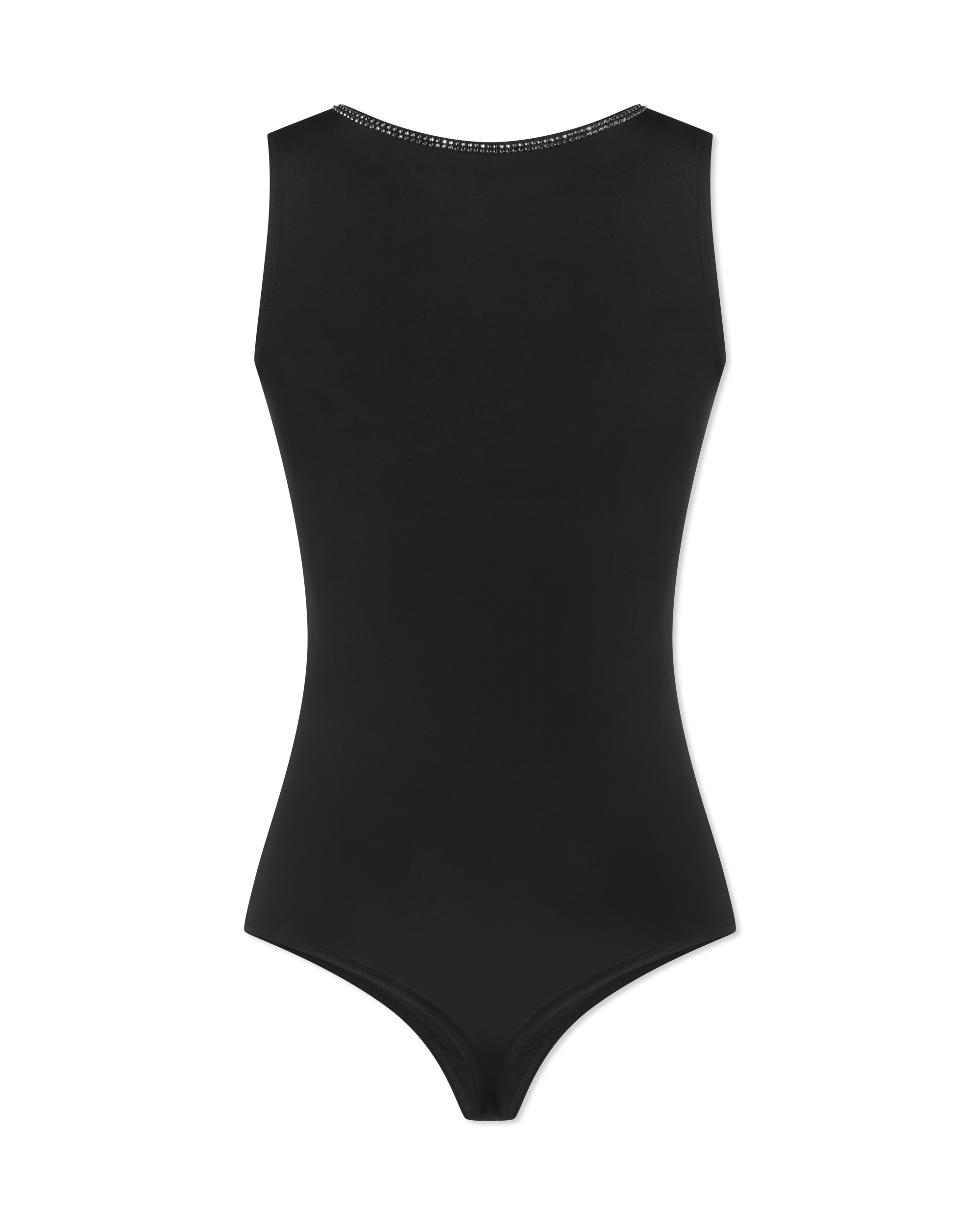 Crystal String Sleeveless Bodysuit