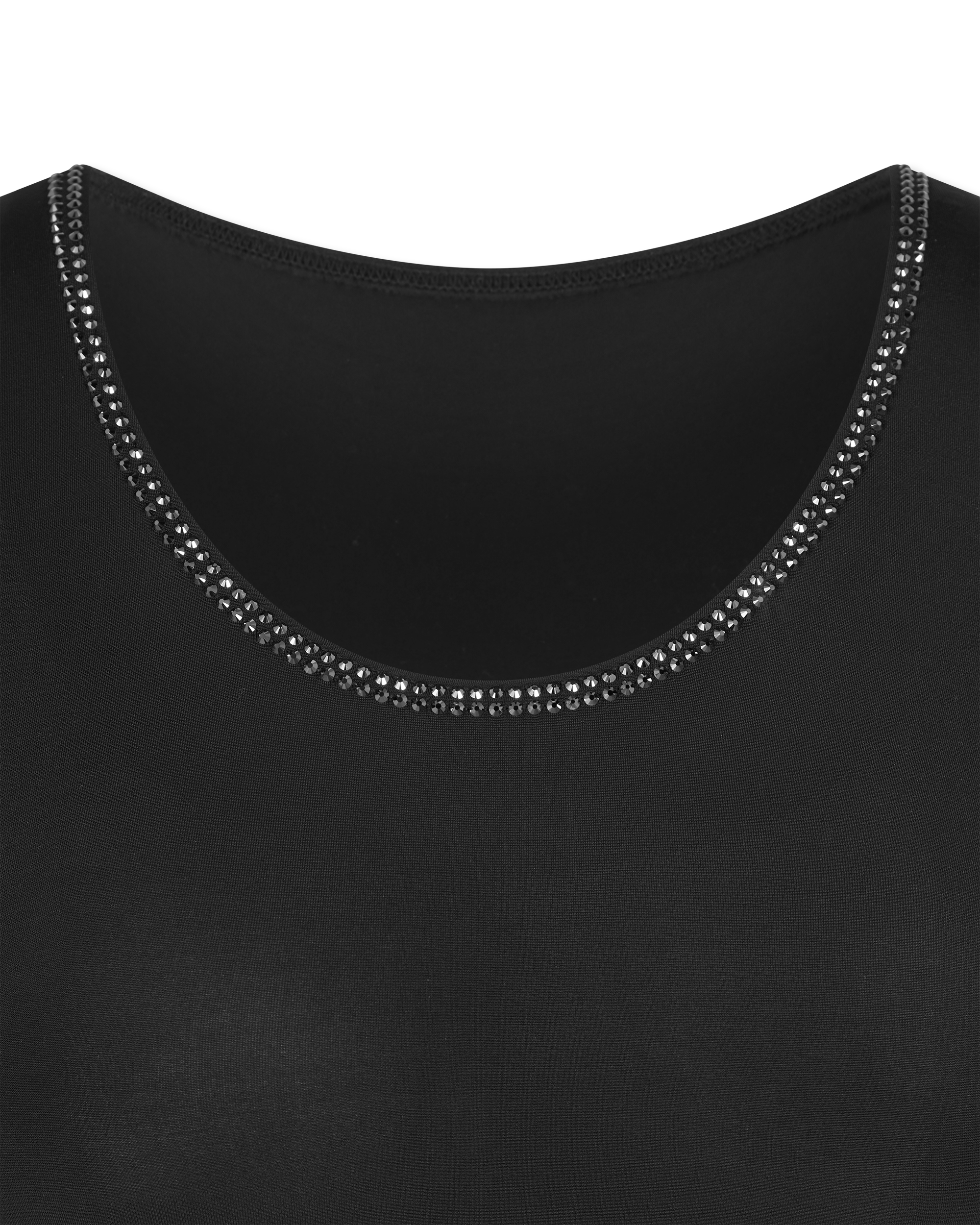 Crystal String Sleeveless Bodysuit