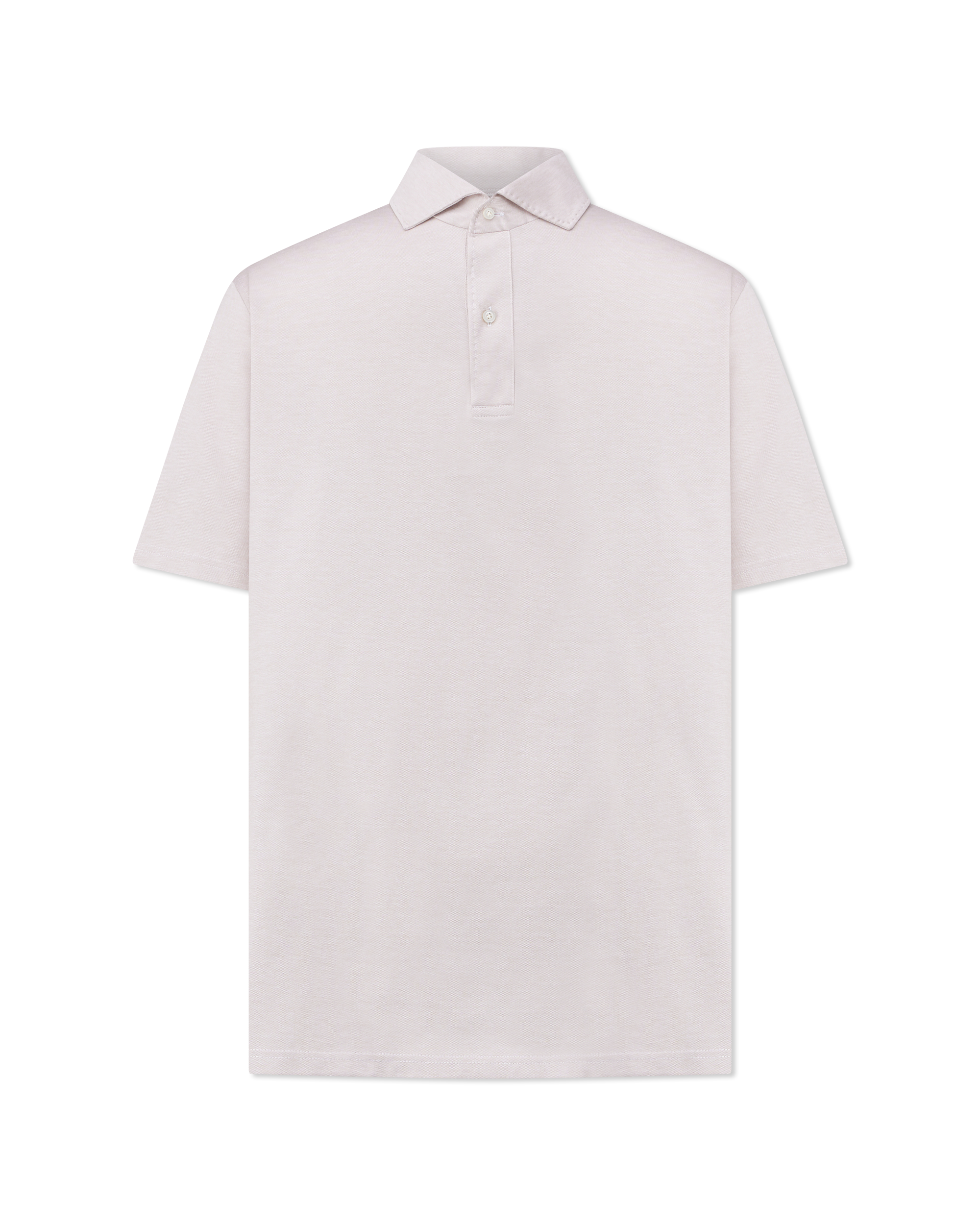 Textured Jacquard Luxe Knit Polo