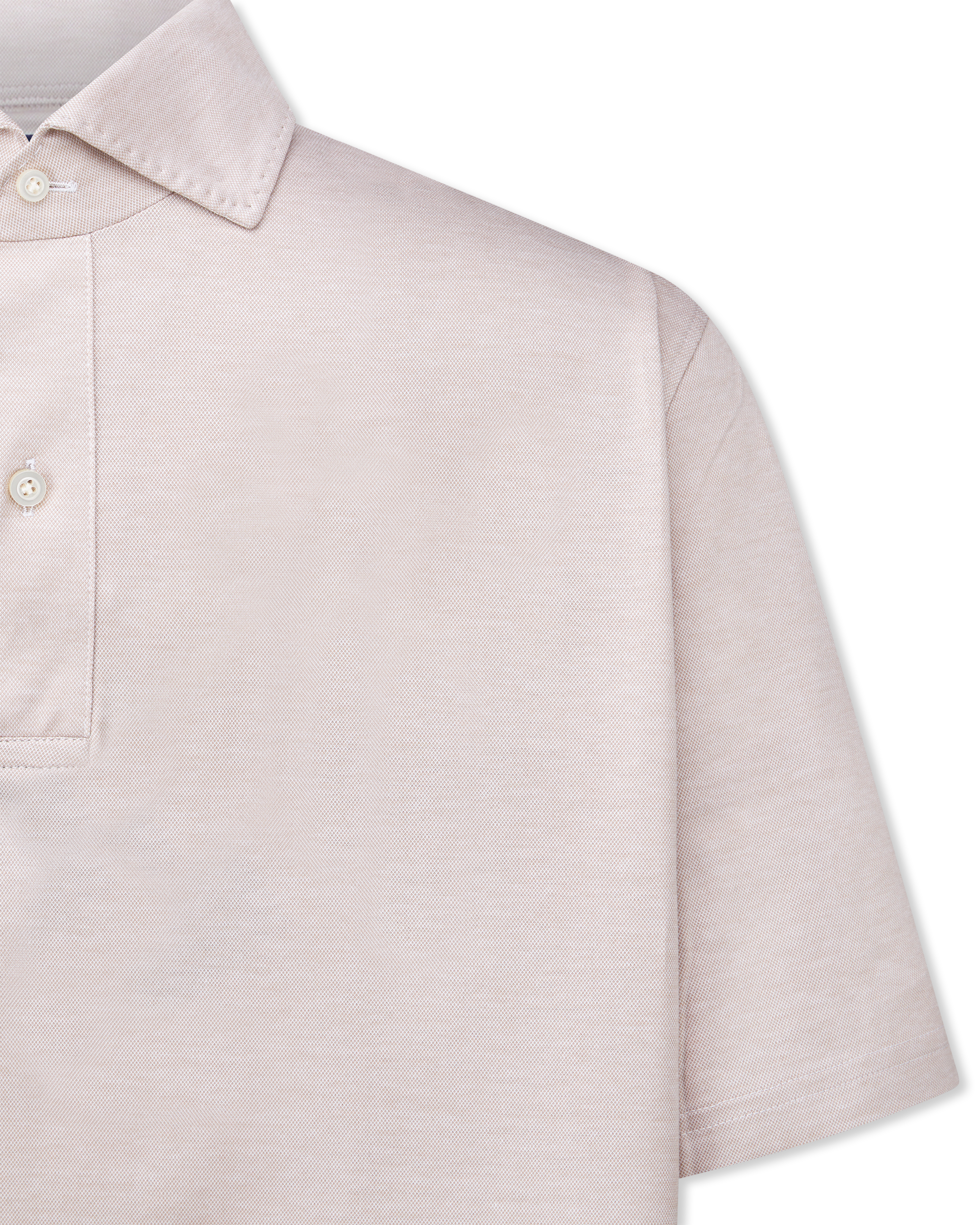 Textured Jacquard Luxe Knit Polo