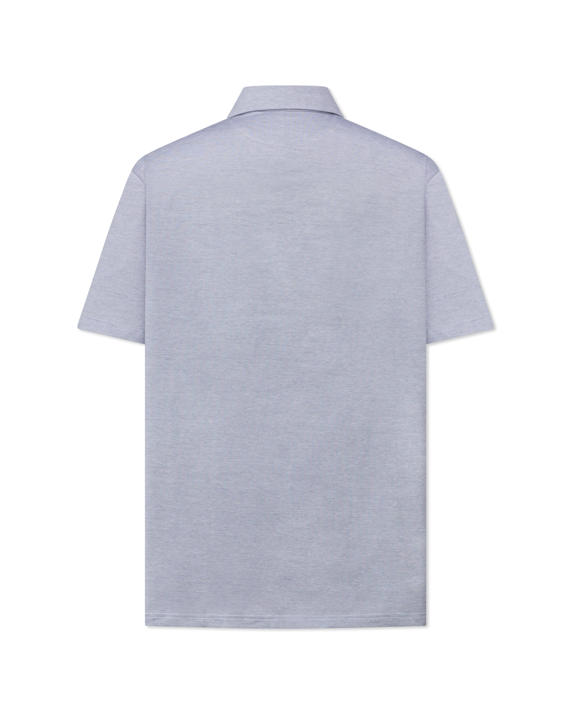 Textured Jacquard Luxe Knit AMF Stitch Polo