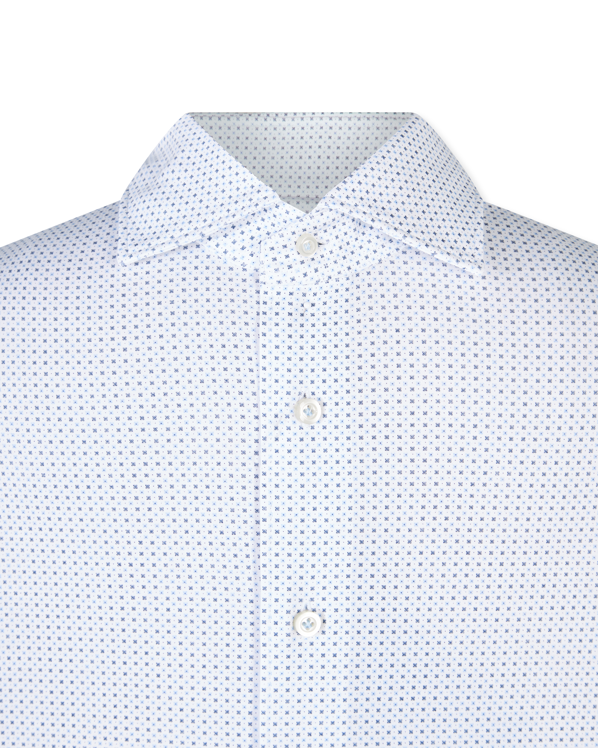Printed Modern 4-Flex Stretch Knit Shirt
