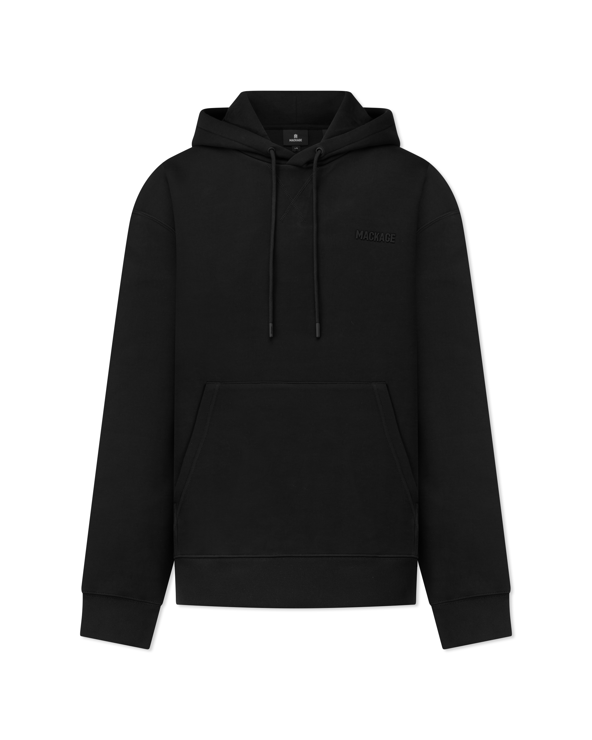 Kolton-Z Double-Face Jersey Logo Hoodie