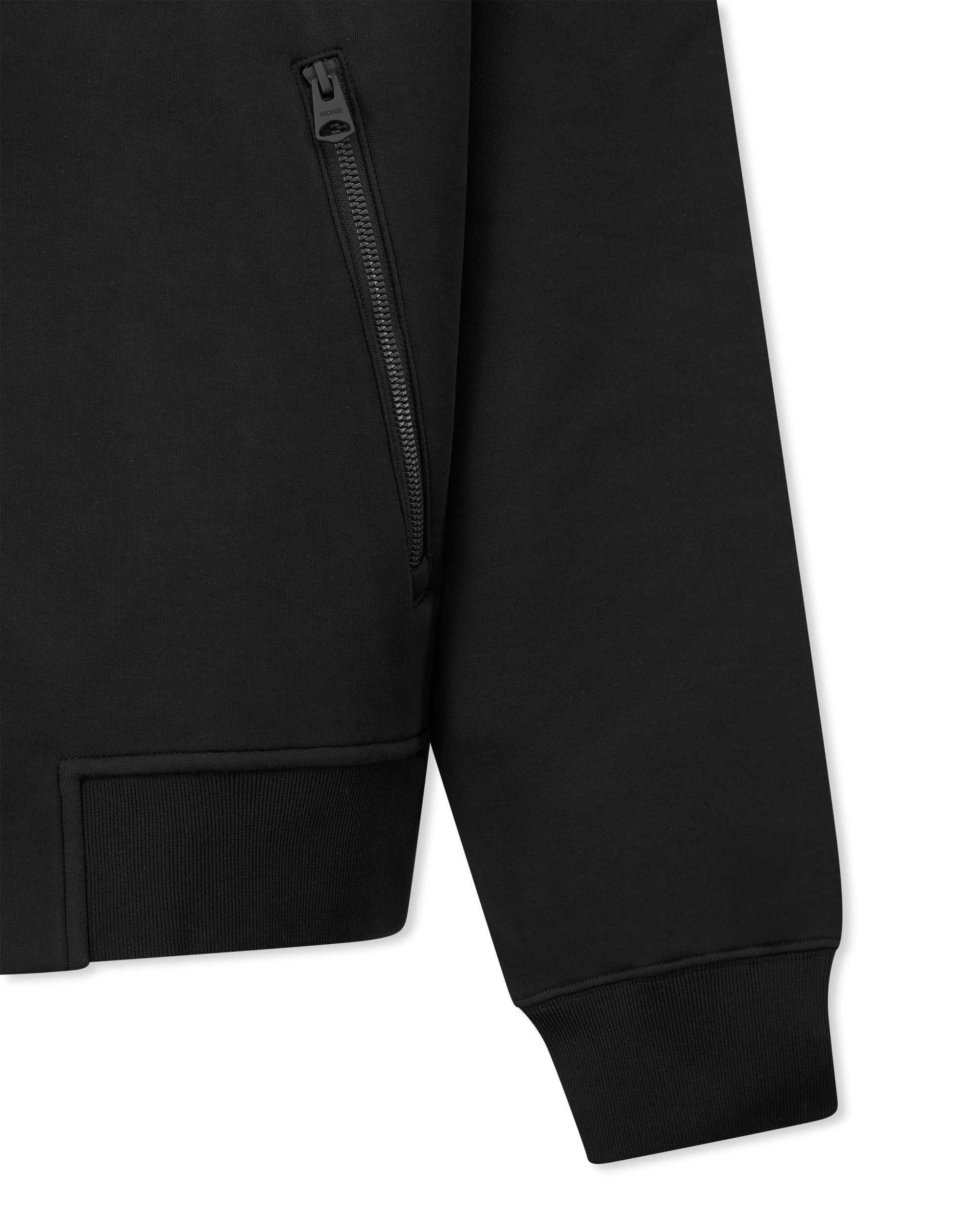 Krystos Double-Face Jersey Zip-Up Hoodie