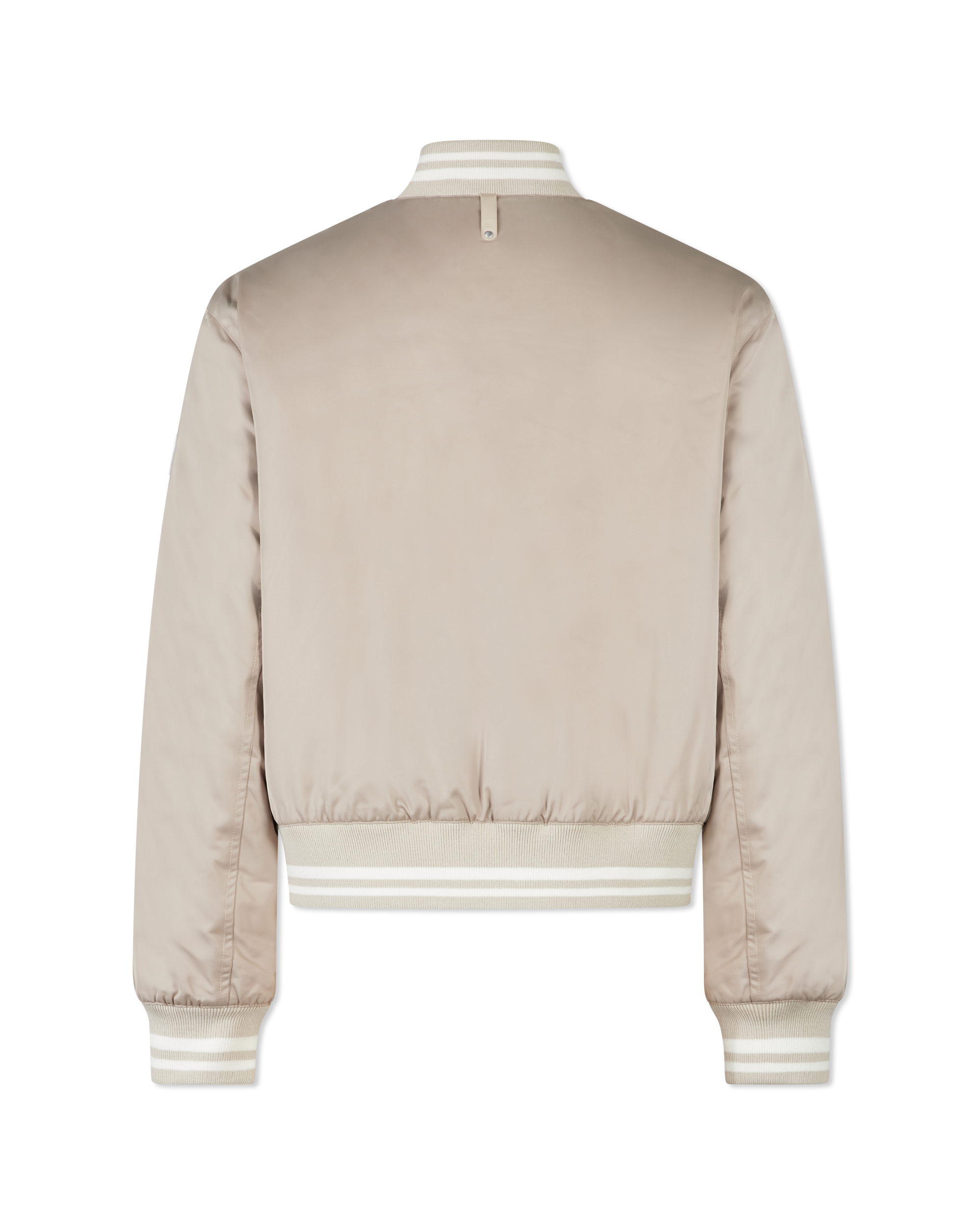 Juniper-SA Satin Bomber Jacket