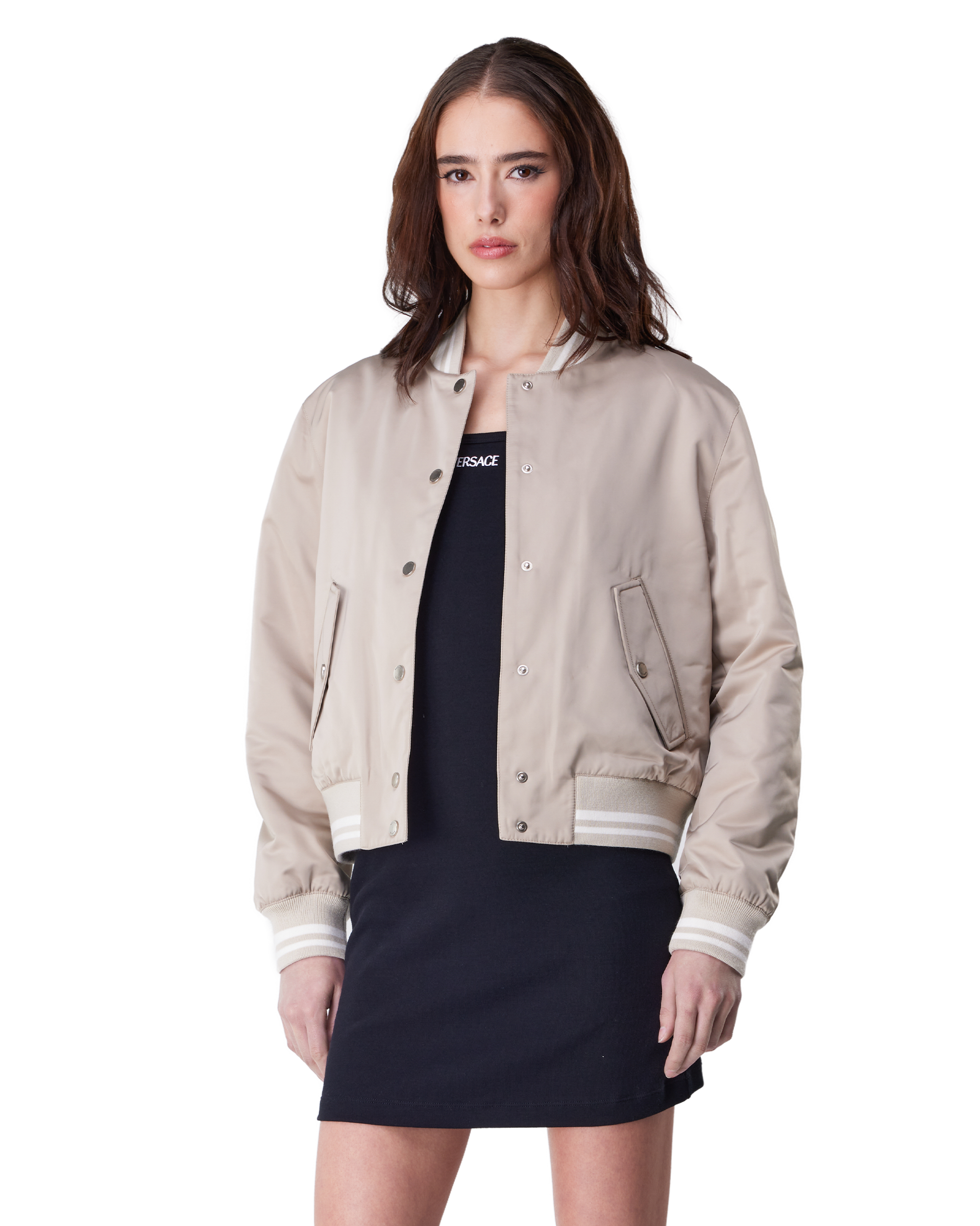 Juniper-SA Satin Bomber Jacket