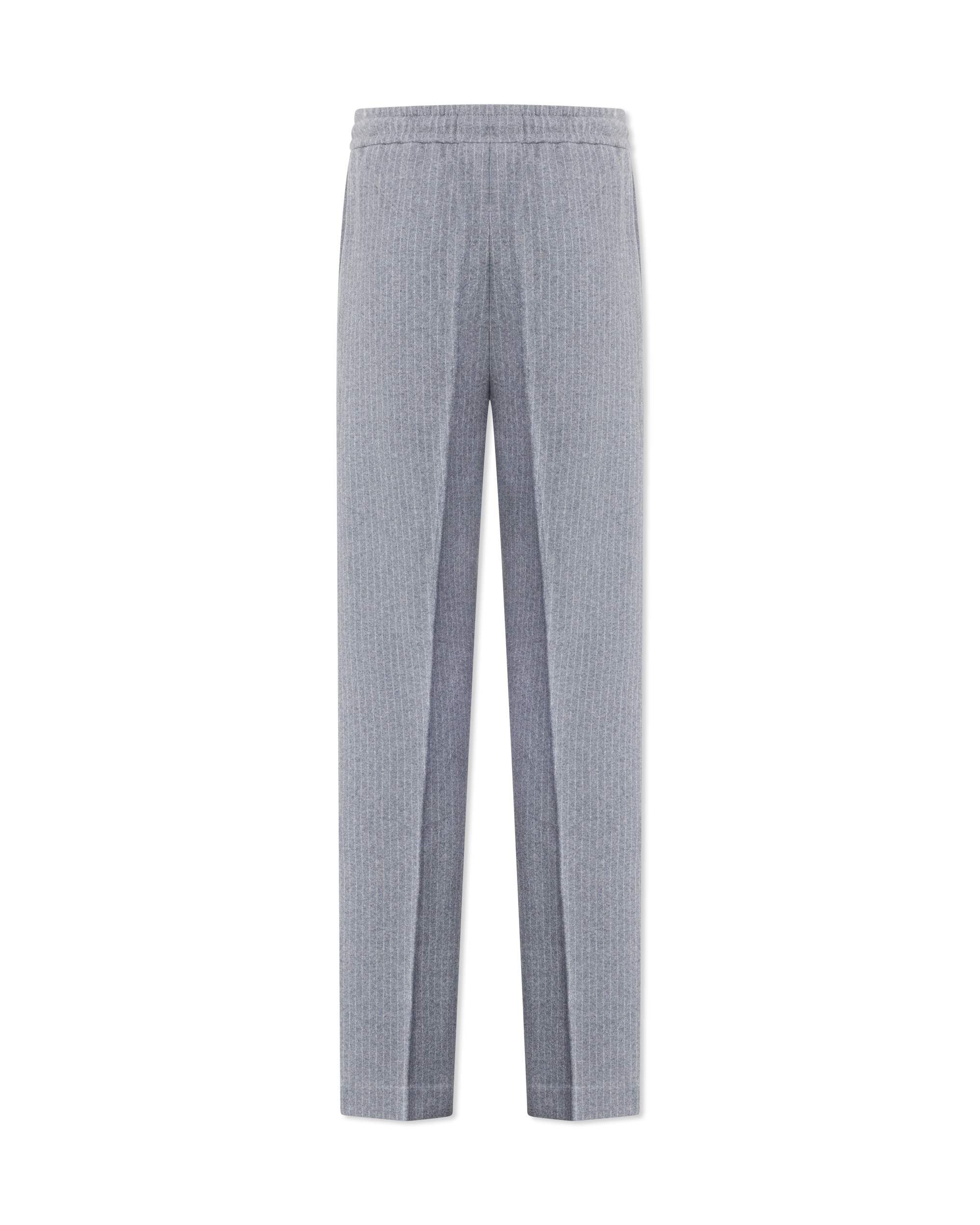 Light Grey/Cream Polyester Stanley-K Brushed Knit Pants by Mackage | DIHSAN