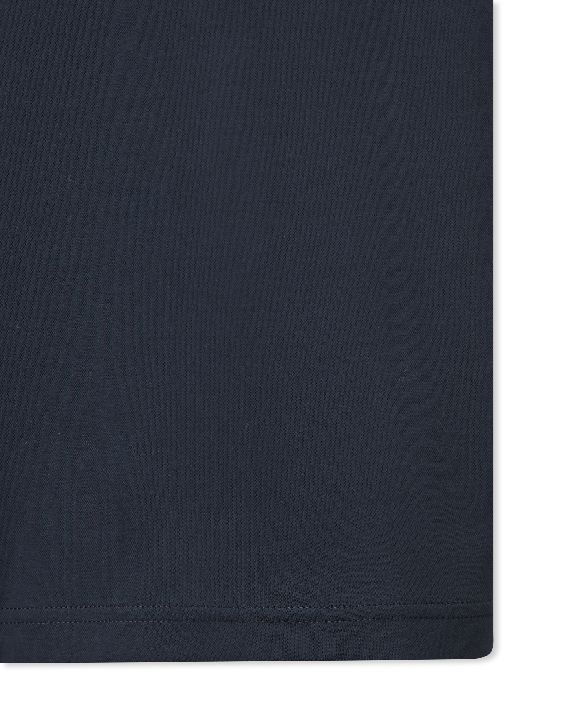 Tee-MNV Double Crewneck Collar T-Shirt