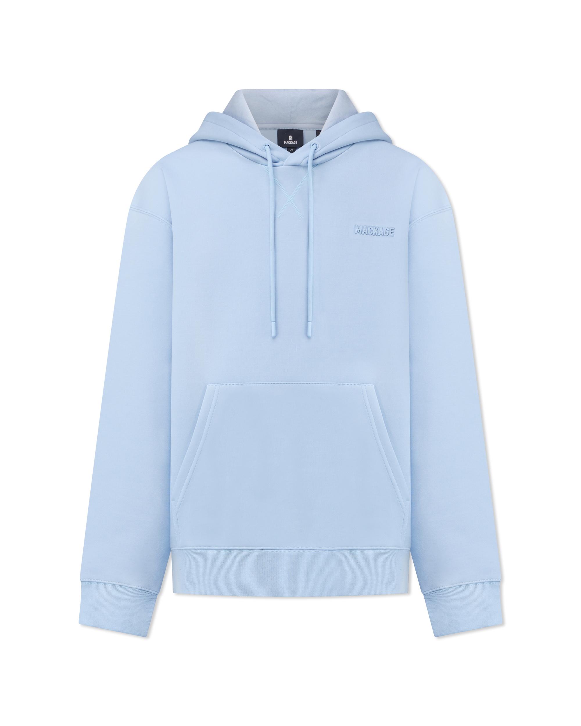 Kolton-Z Double-Face Jersey Logo Hoodie