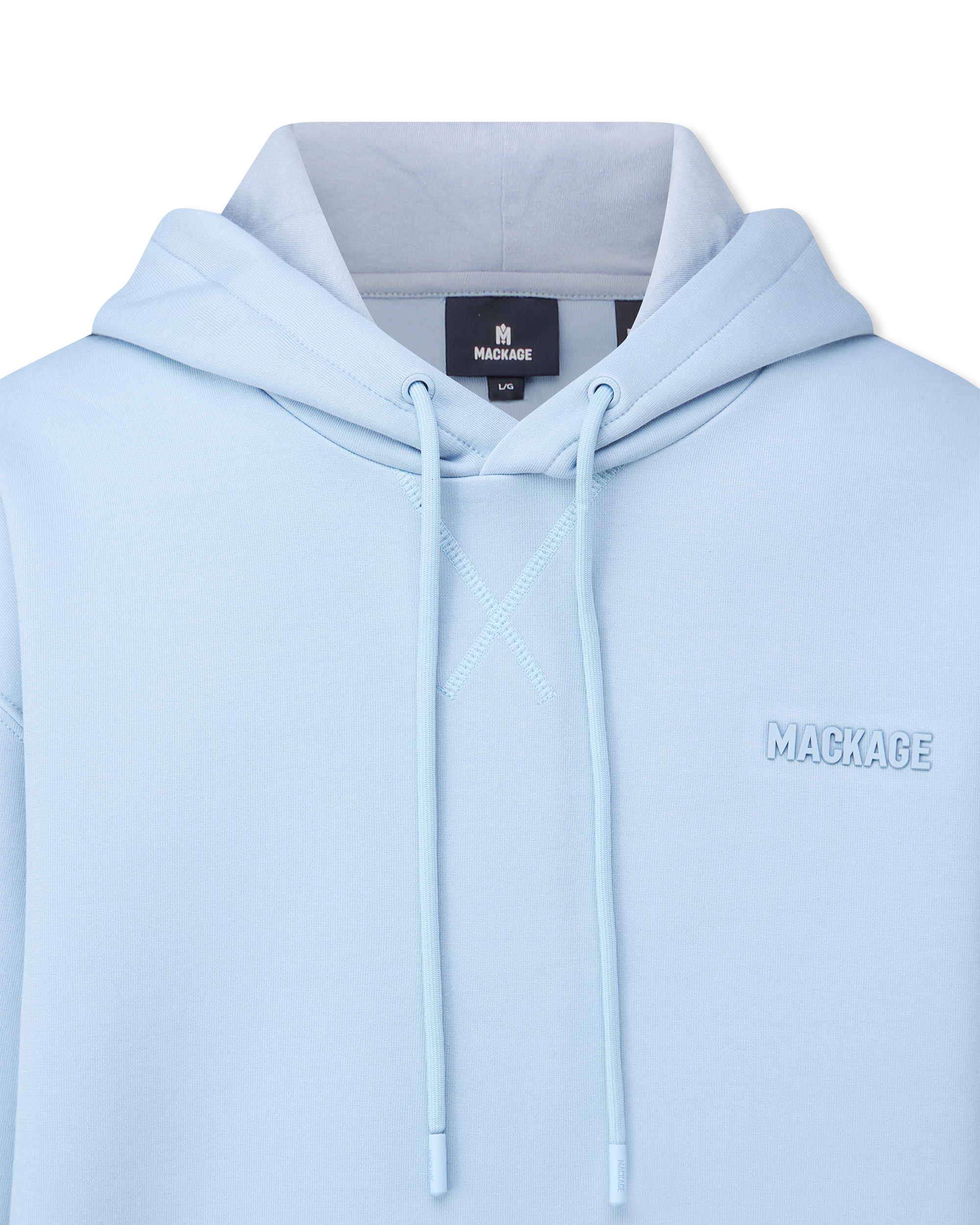 Kolton-Z Double-Face Jersey Logo Hoodie